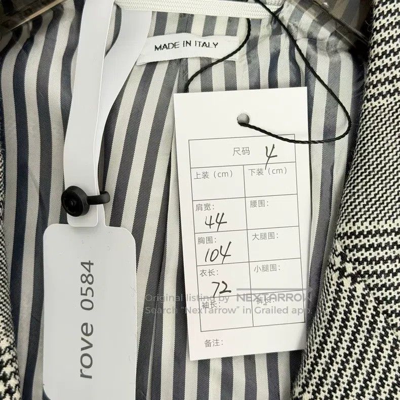 Thom Browne Thom Browne Plaid Wool Jacket Size US XL / EU 56 / 4 - 6 Thumbnail