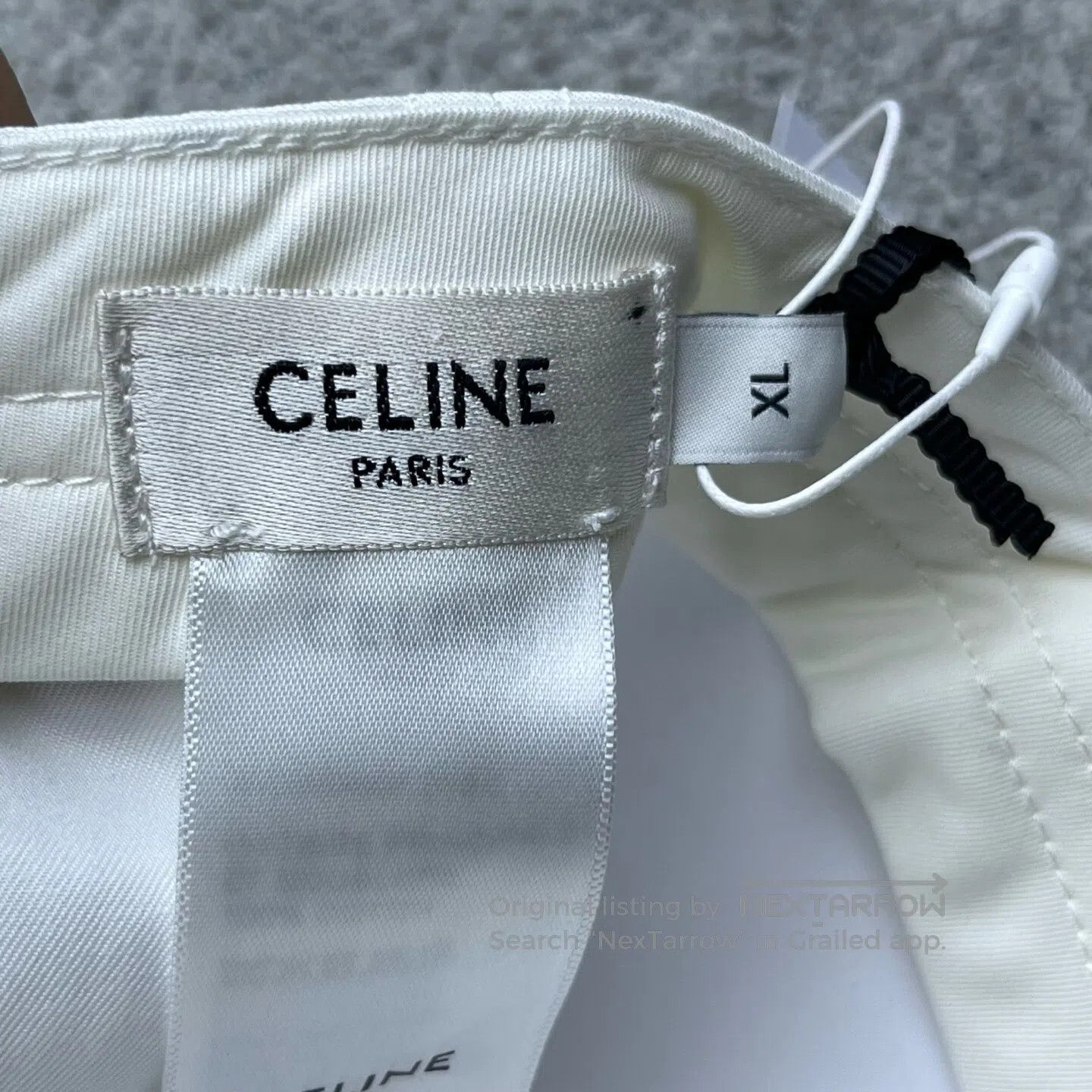 Celine CELINE size L Stylish, modern cotton duckbill cap| Size ONE SIZE - 4 Thumbnail