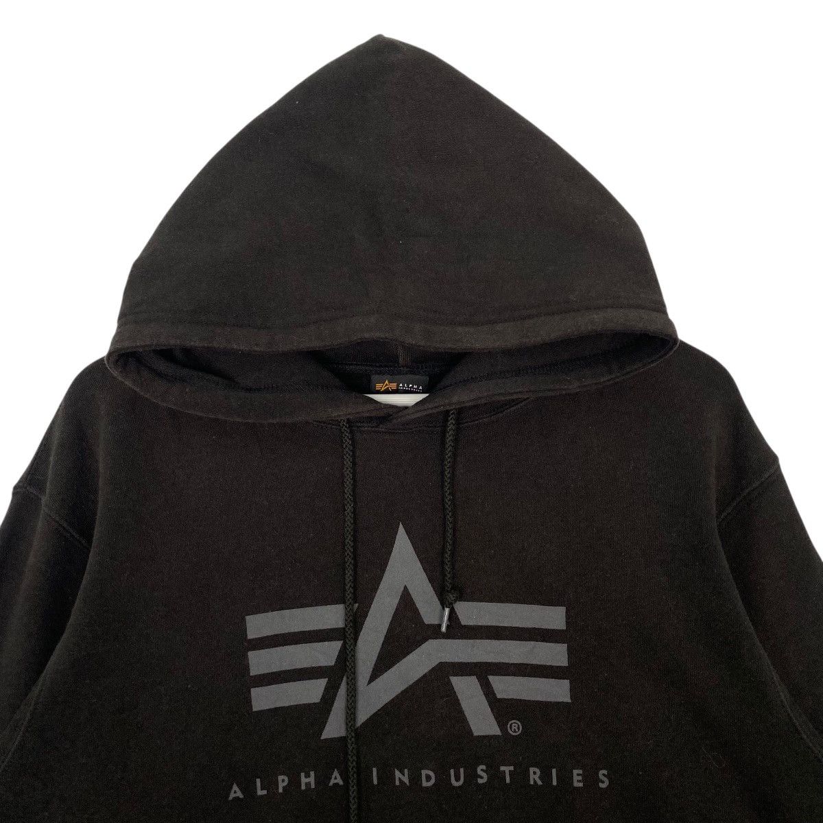 Other Vintage Alpha Industries Hoodie Sweater Big Logo Black SizeM Size US M / EU 48-50 / 2 - 4 Thumbnail