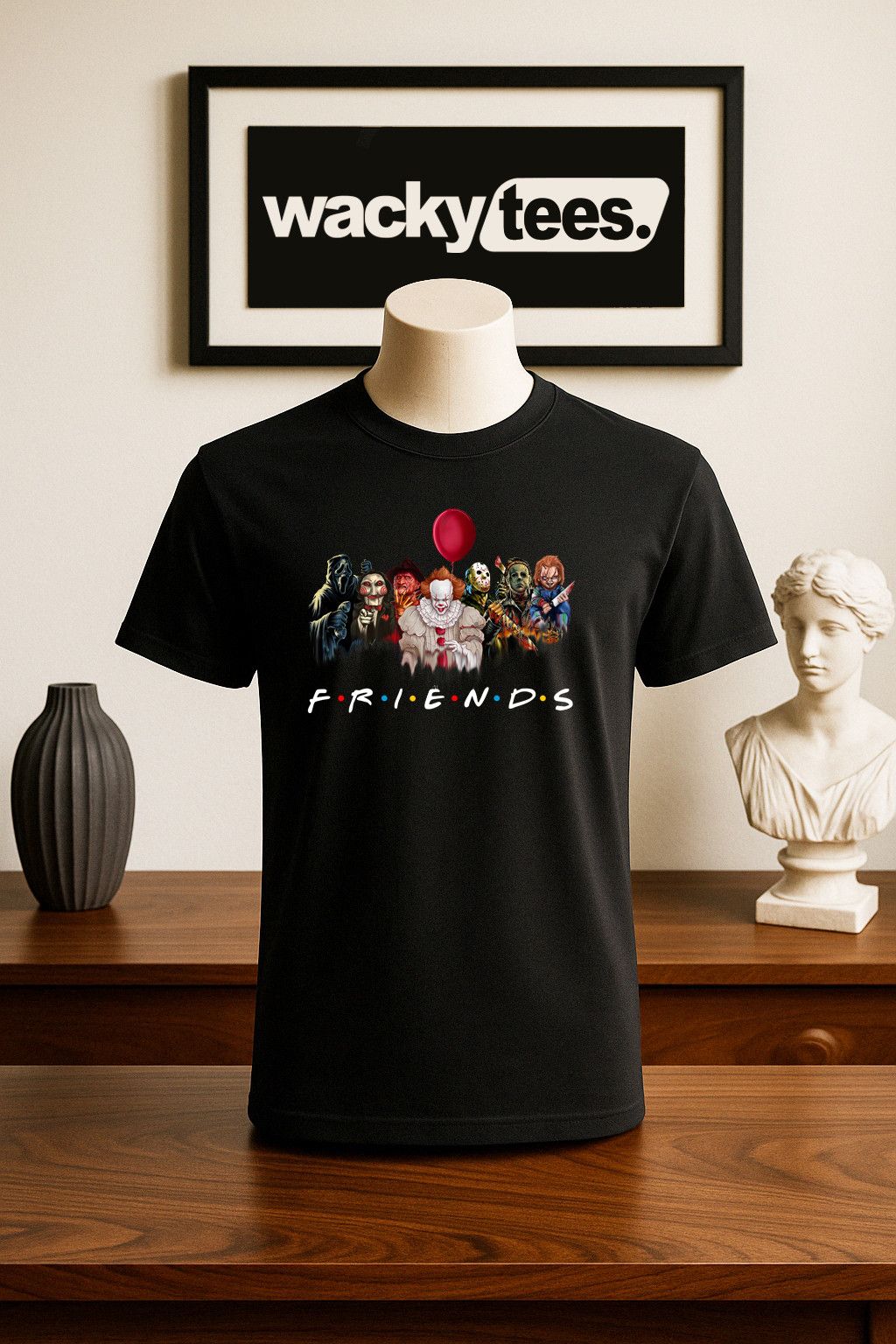 Other Friends Serial Killers Horror Terror 1 Graphic Tee Shirt Size US L / EU 52-54 / 3 - 1 Thumbnail