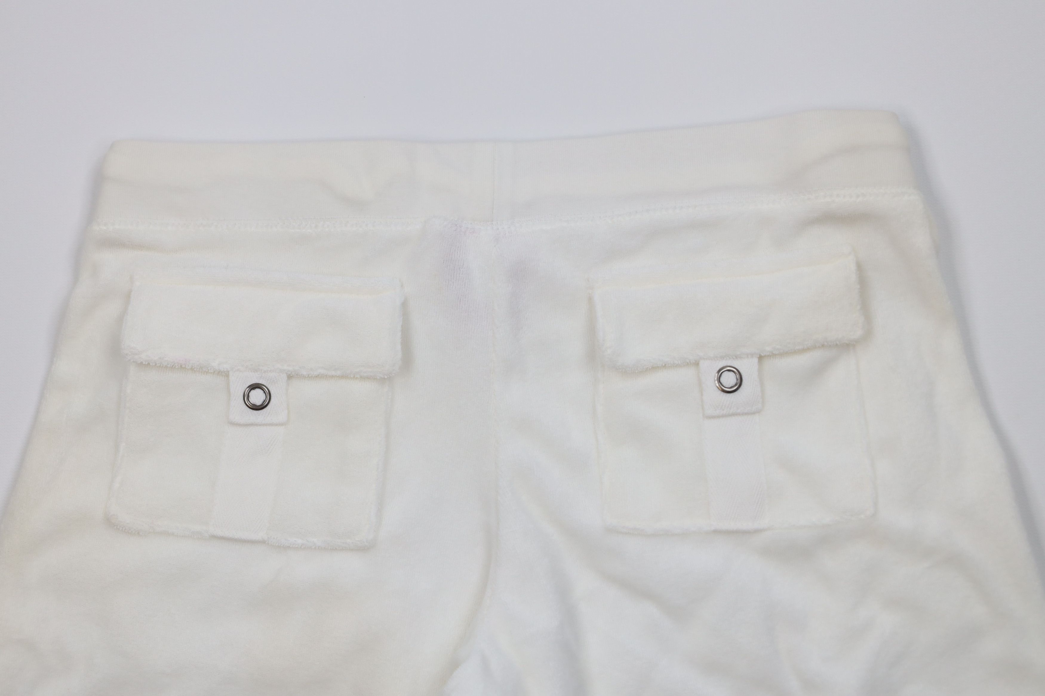 Vintage Vintage 90s Y2K Mossimo Surfing Terry Cloth Capris White Size 28" / US 6 / IT 42 - 9 Thumbnail