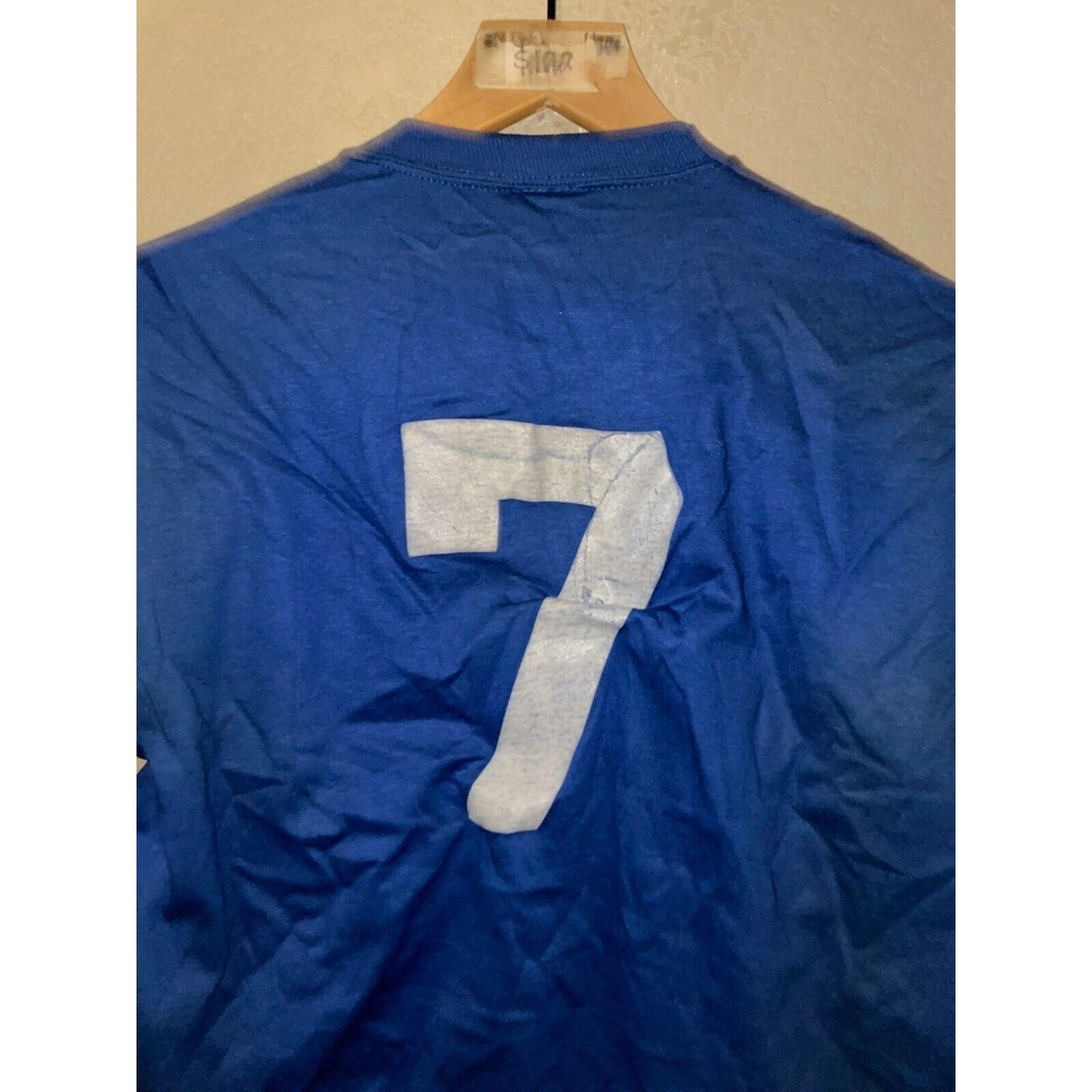 Jerzees Vintage Otitan Environmental Shirt Blue #7 Tee USA 90s Large Size US L / EU 52-54 / 3 - 8 Thumbnail
