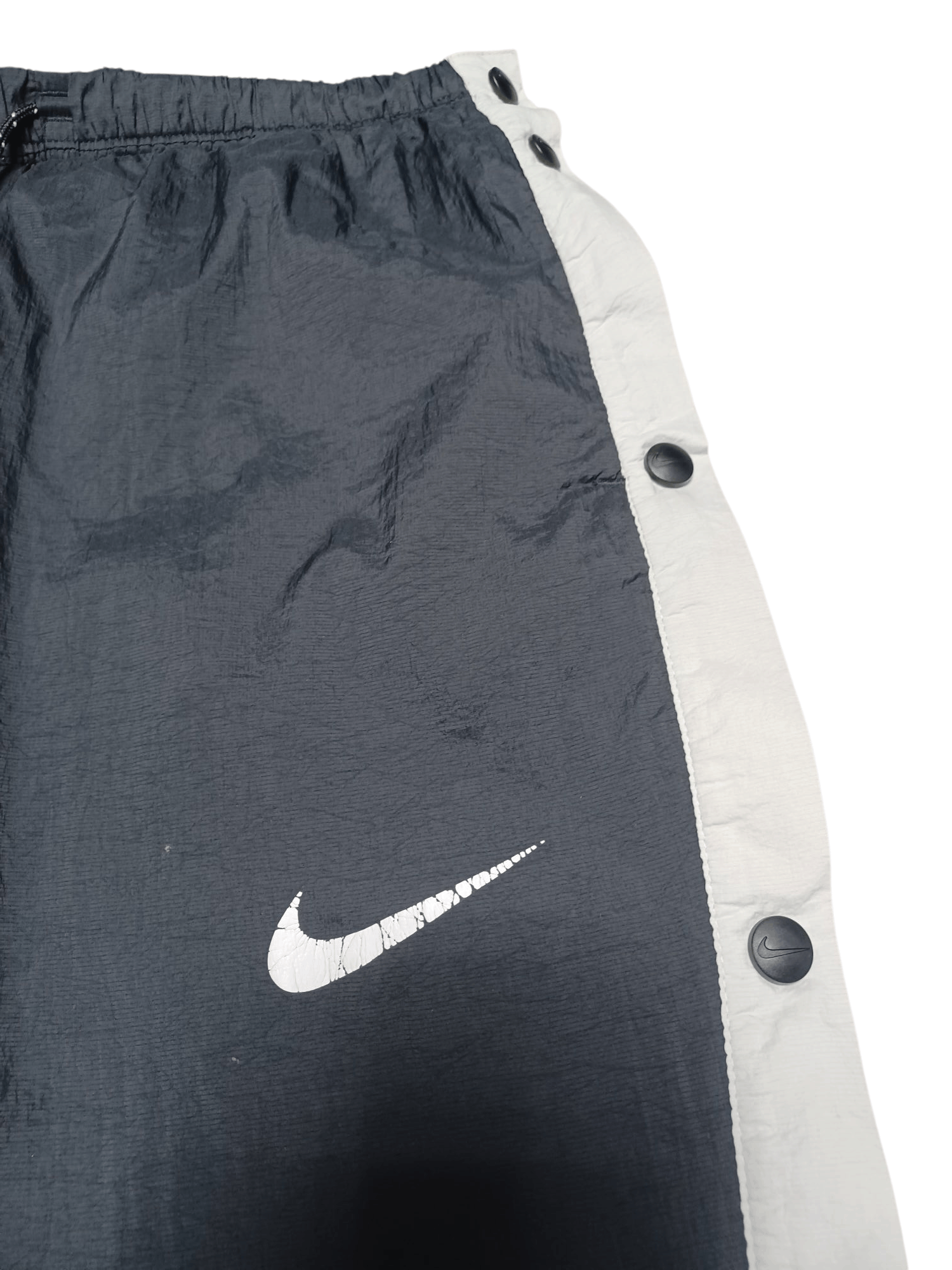 Nike NIKE NYLON BUTTONS DRILL TRACK PANTS SPORTSWEAT Size US 30 / EU 46 - 2 Thumbnail