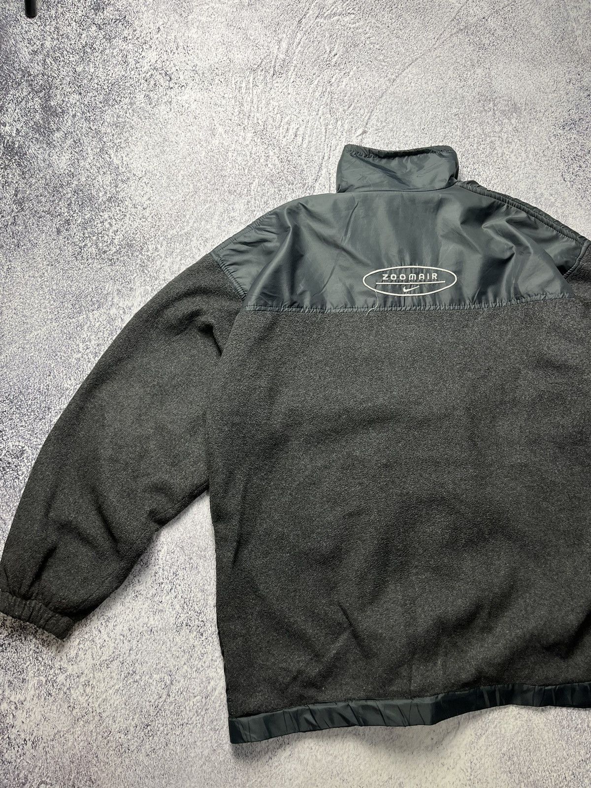 Nike Vintage Nike Zoom Fleece Jacket Baggy styles 90's Y2K Size US XXL / EU 58 / 5 - 22 Thumbnail