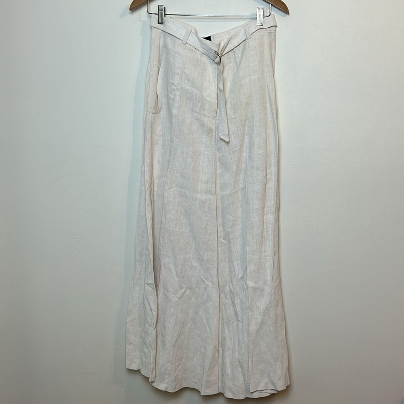 Ann Demeulemeester ann demeulemeester White Linen Blazer/Skirt Set Size 27" / US 4 / IT 40 - 3 Thumbnail