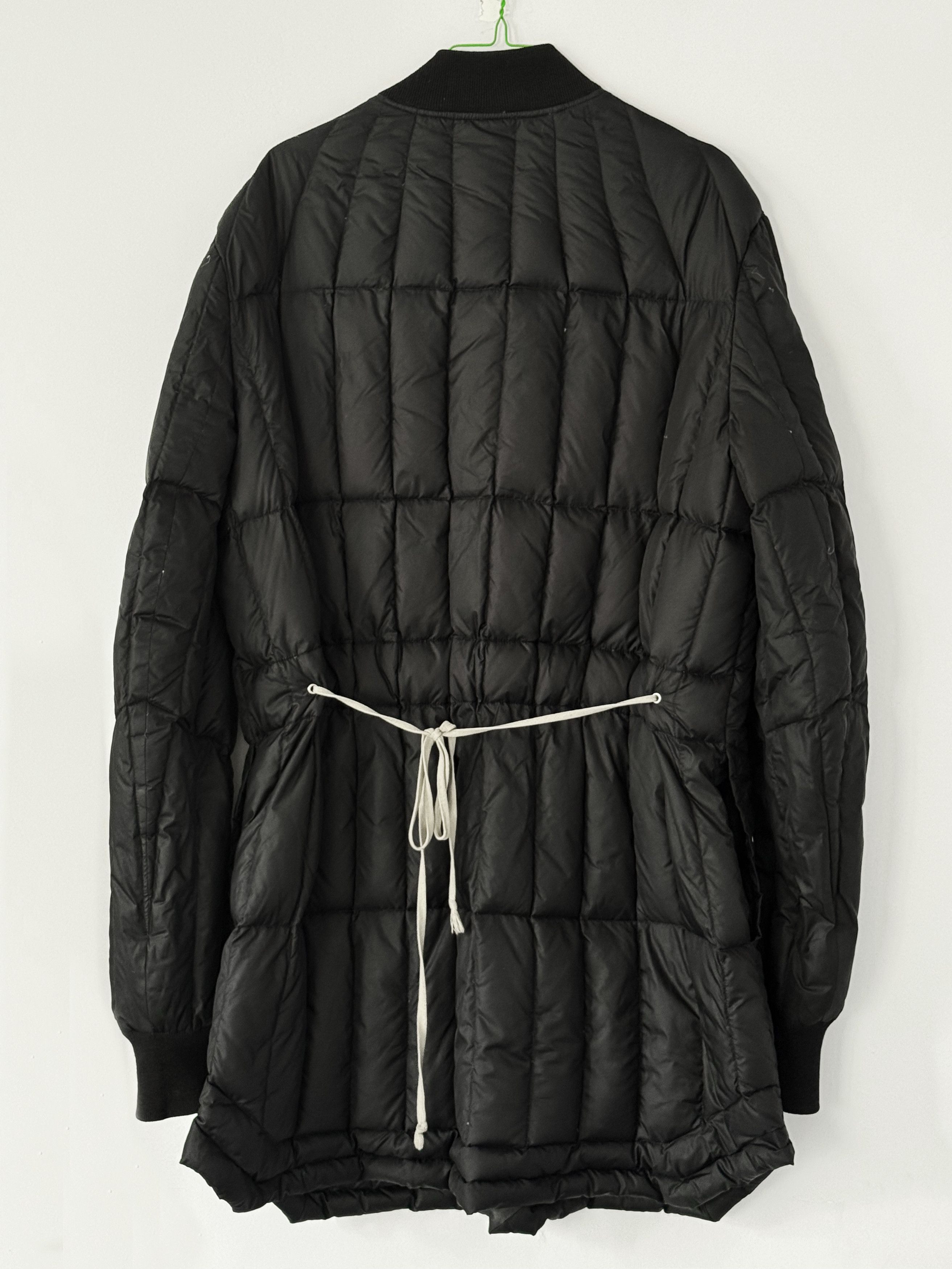 Rick Owens Black Down Liner Coat Size US M / EU 48-50 / 2 - 2 Thumbnail