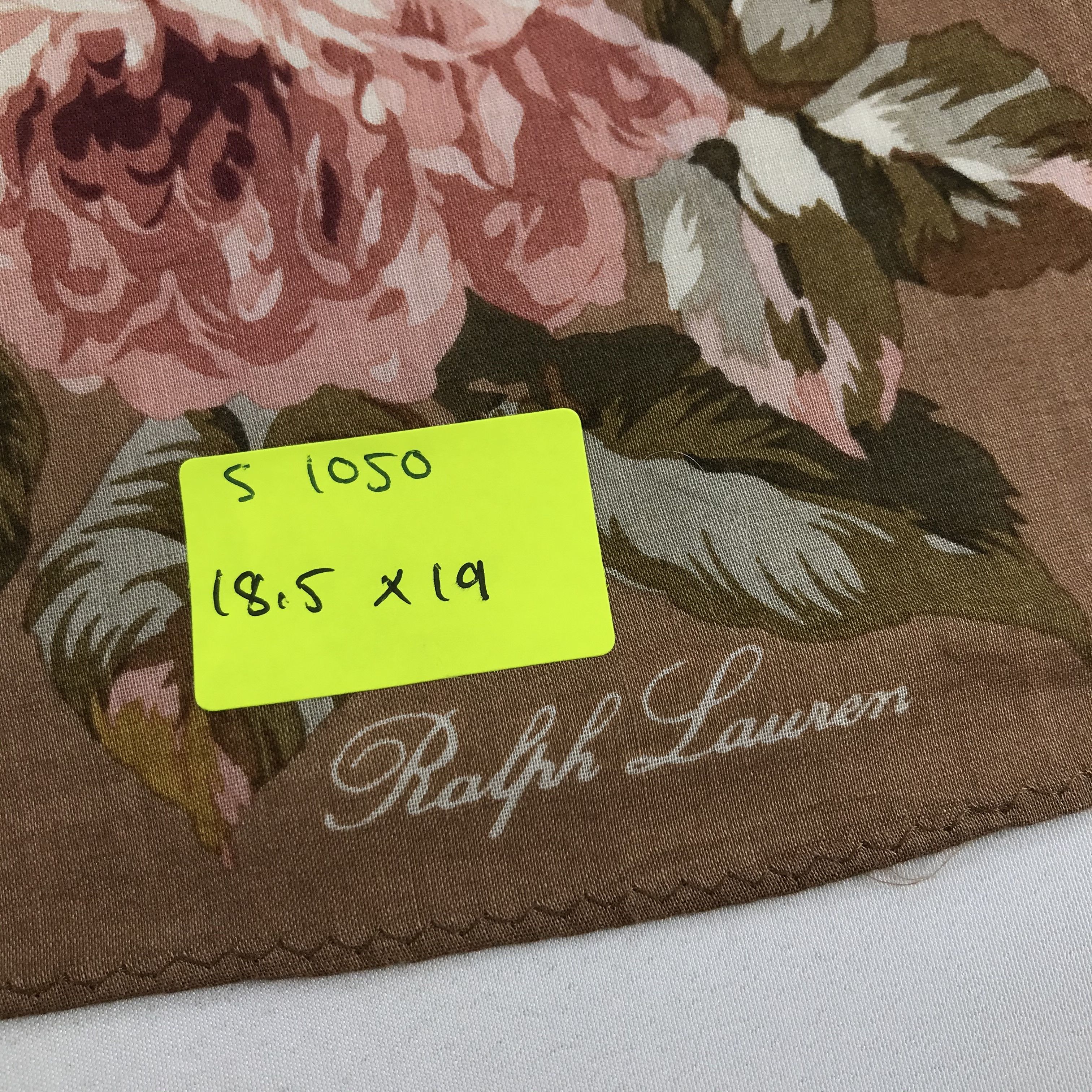 Ralph Lauren × Vintage Ralph Lauren Bandana / Handkerchief / Neckerchief - S1050 Size ONE SIZE - 5 Thumbnail