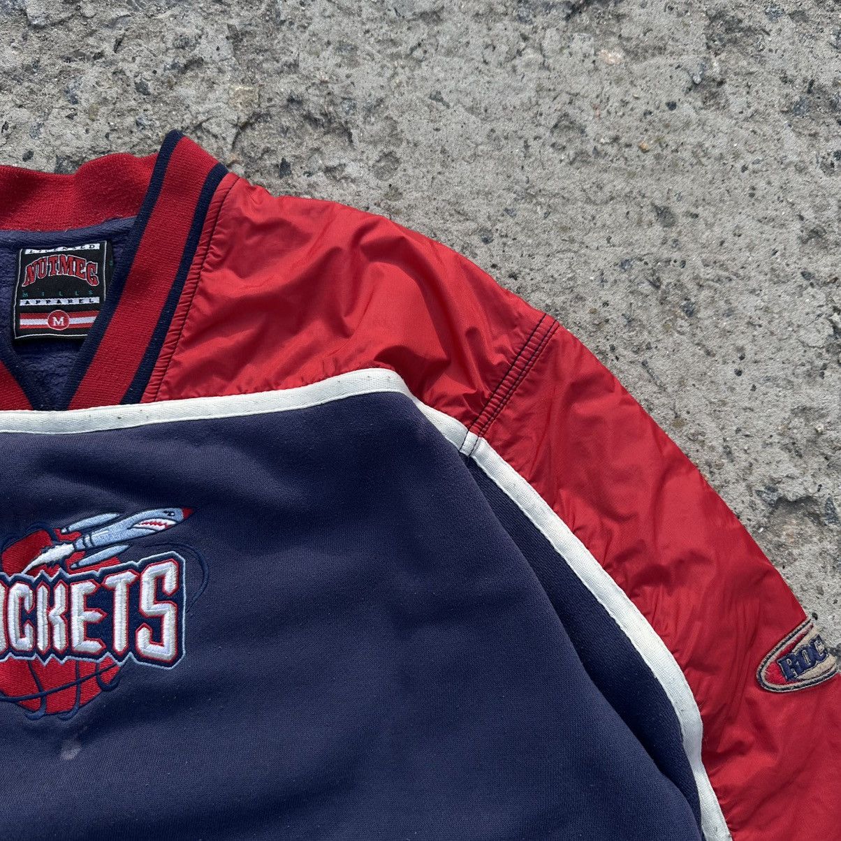 NBA Vintage Very Rare Houston Rockets Sweatshirt Big Logo 90s Size US M / EU 48-50 / 2 - 5 Thumbnail