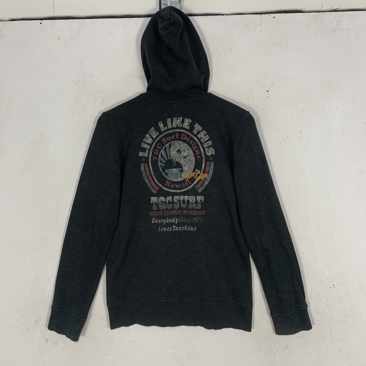 Japanese Brand Vintage Town And Country T&C Surf Designs Streetwear Hoodie Size S / US 4 / IT 40 - 7 Thumbnail