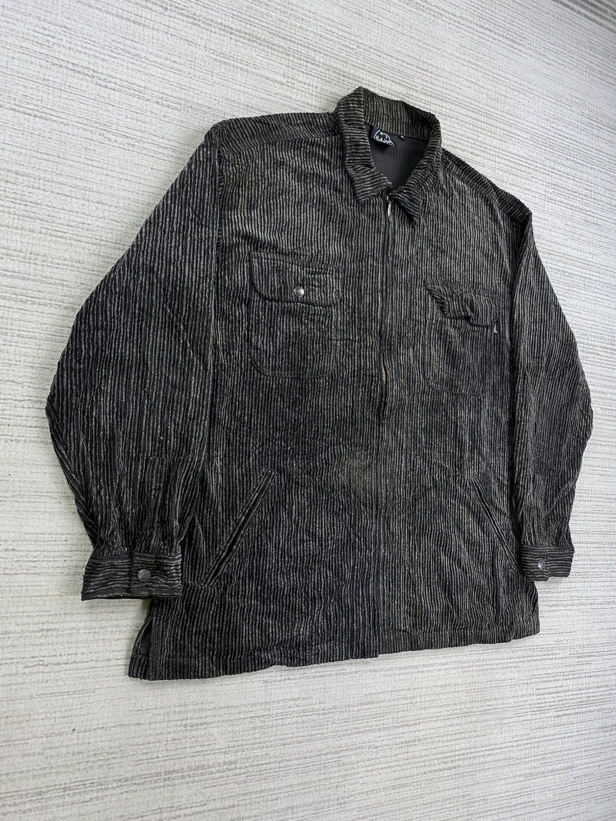 Maui and Sons × Vintage Vintage Maui & Sons Made In USA Corduroy ZipperJacket Size US L / EU 52-54 / 3 - 3 Thumbnail