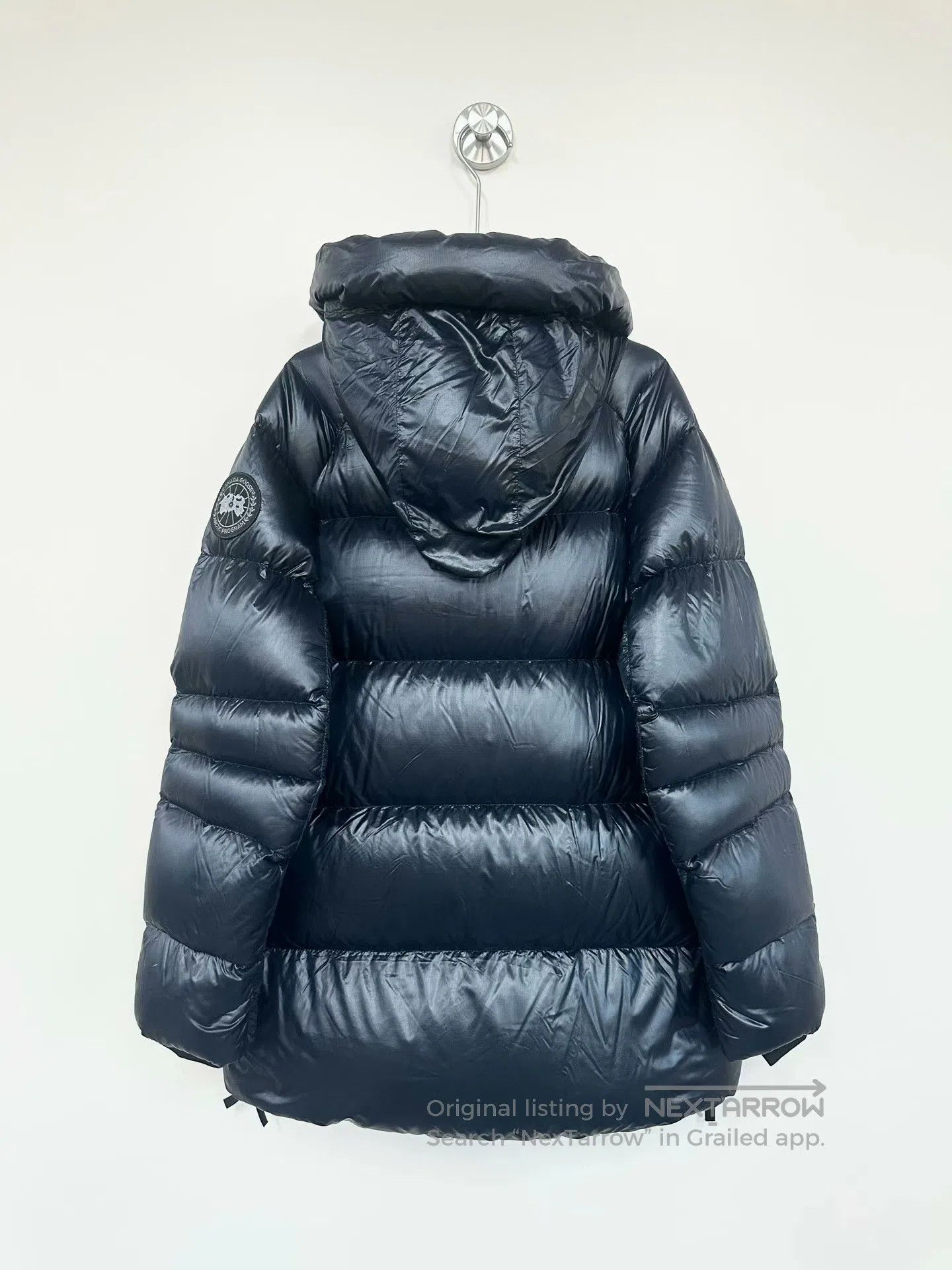 Canada Goose Canada Goose Black Zip-up Hooded Black Label Logo Down Jac Size US S / EU 44-46 / 1 - 2 Thumbnail