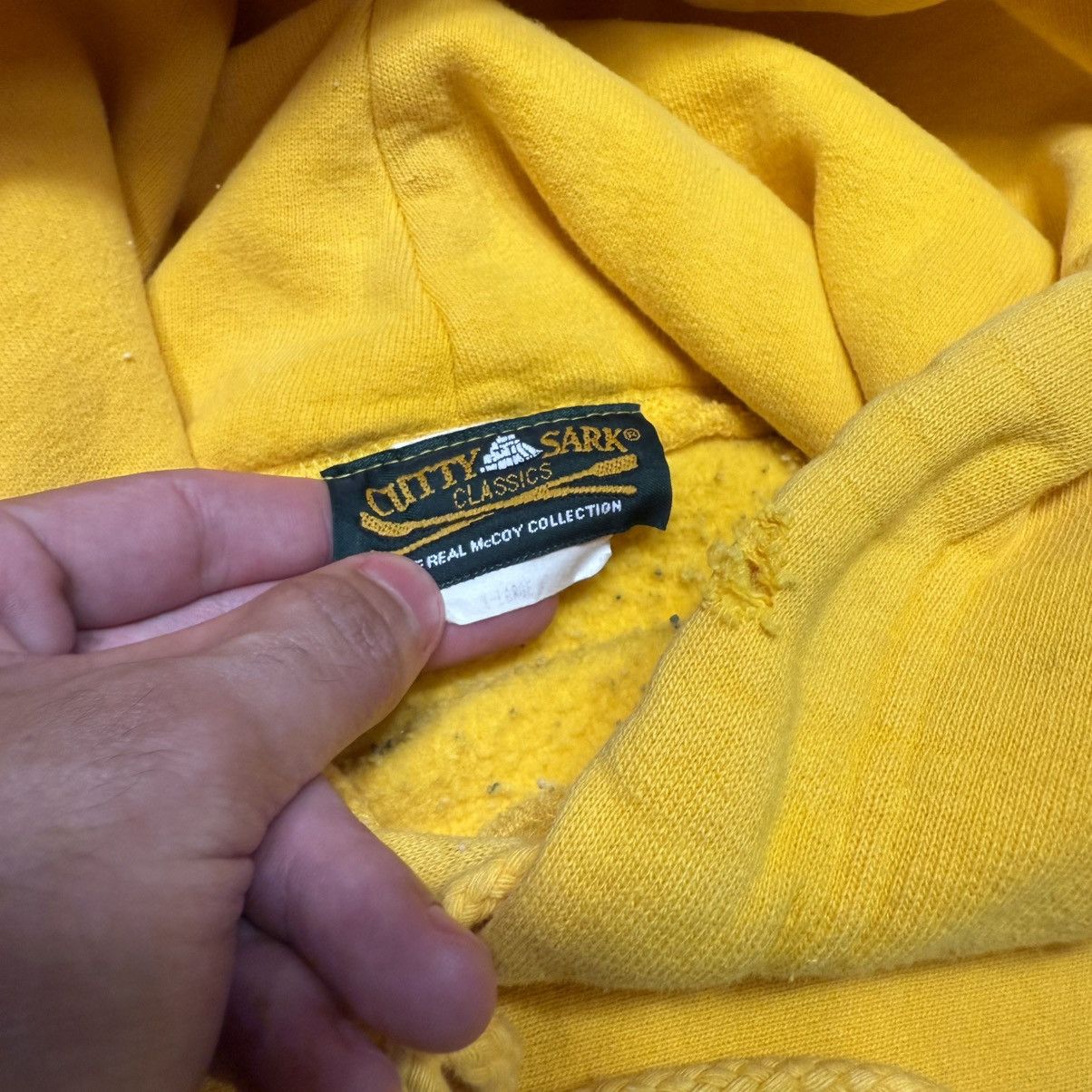 The Real McCoy's Vintage Cutty Sark The Real McCoy Reverse Weave Boat Hoodie Size US XS / EU 42 / 0 - 4 Thumbnail