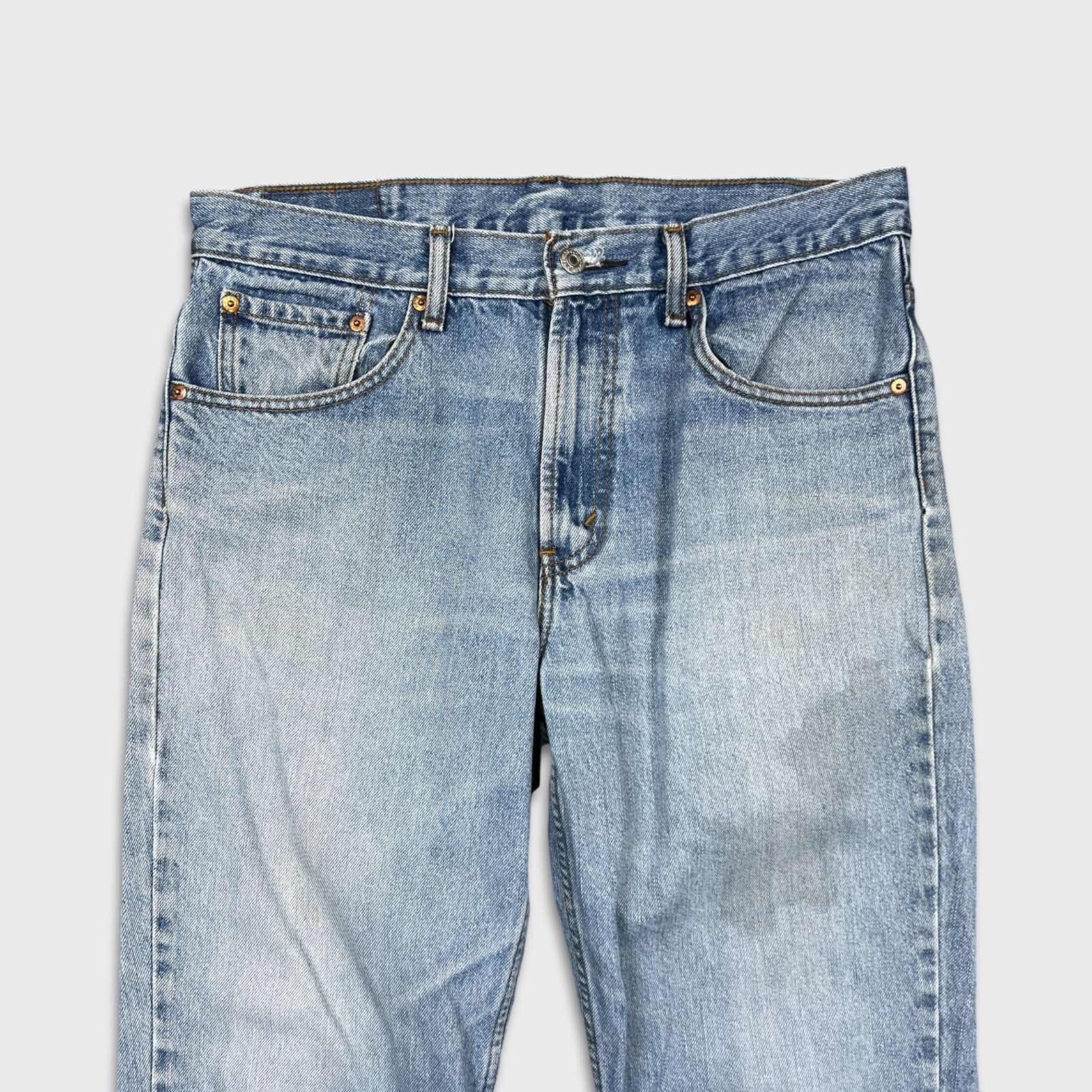 Levi's × Vintage Levi's 516 Jeans 34x32 Straight Leg Distressed Denim Pants Size US 34 / EU 50 - 2 Thumbnail
