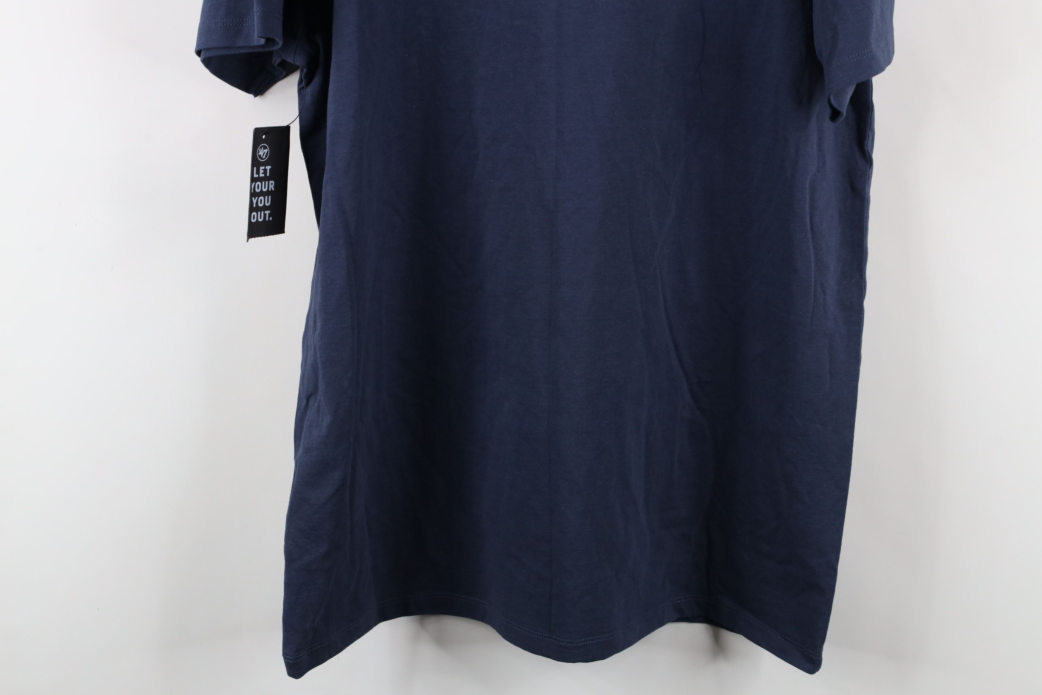 Vintage New 47 Brand Red Sox Baseball Jersey Knit T-Shirt Blue Size US XL / EU 56 / 4 - 13 Thumbnail