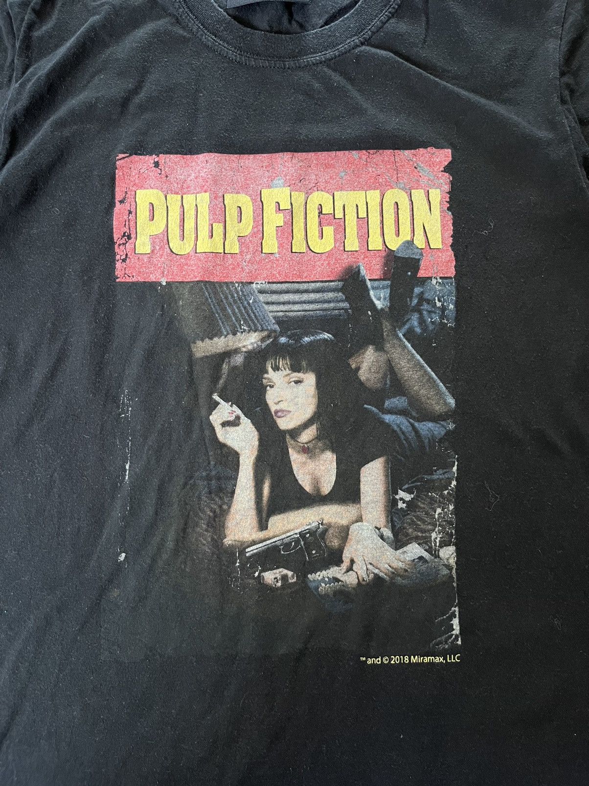 Band Tees Vintage Y2K Pulp Fiction Tee Art Band Rock Streetwear Size US M / EU 48-50 / 2 - 3 Thumbnail
