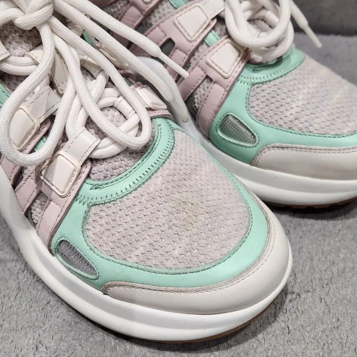 Louis Vuitton Louis Vuitton Archlight Running Shoes in Pink and Green -25 Size US 6.5 / EU 39-40 - 1 Thumbnail