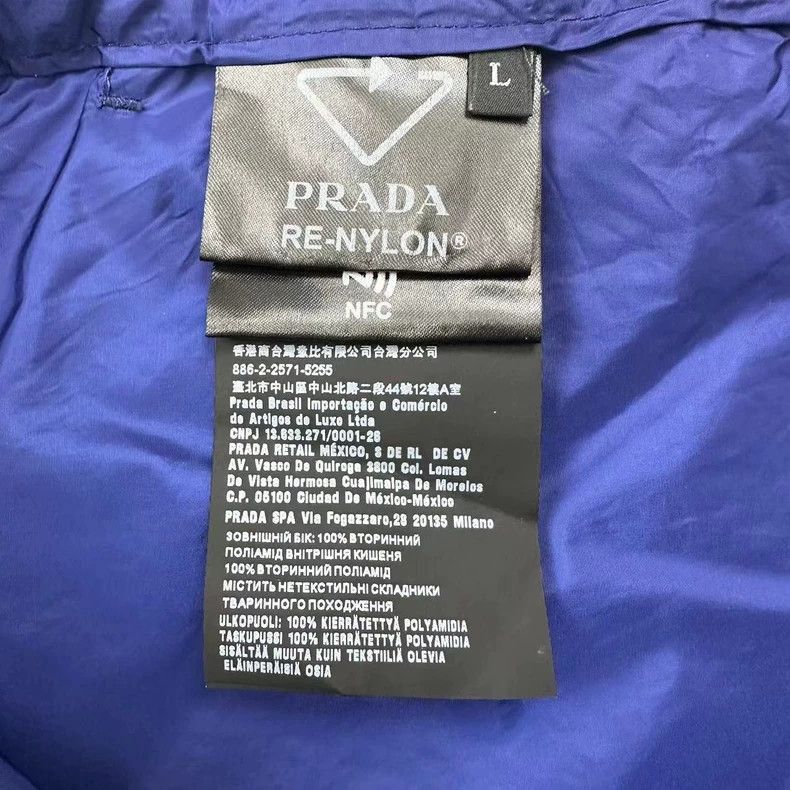Prada Prada Triangle Logo Nylon Pants Size L -2505 Size US 40 / EU 56 - 3 Thumbnail