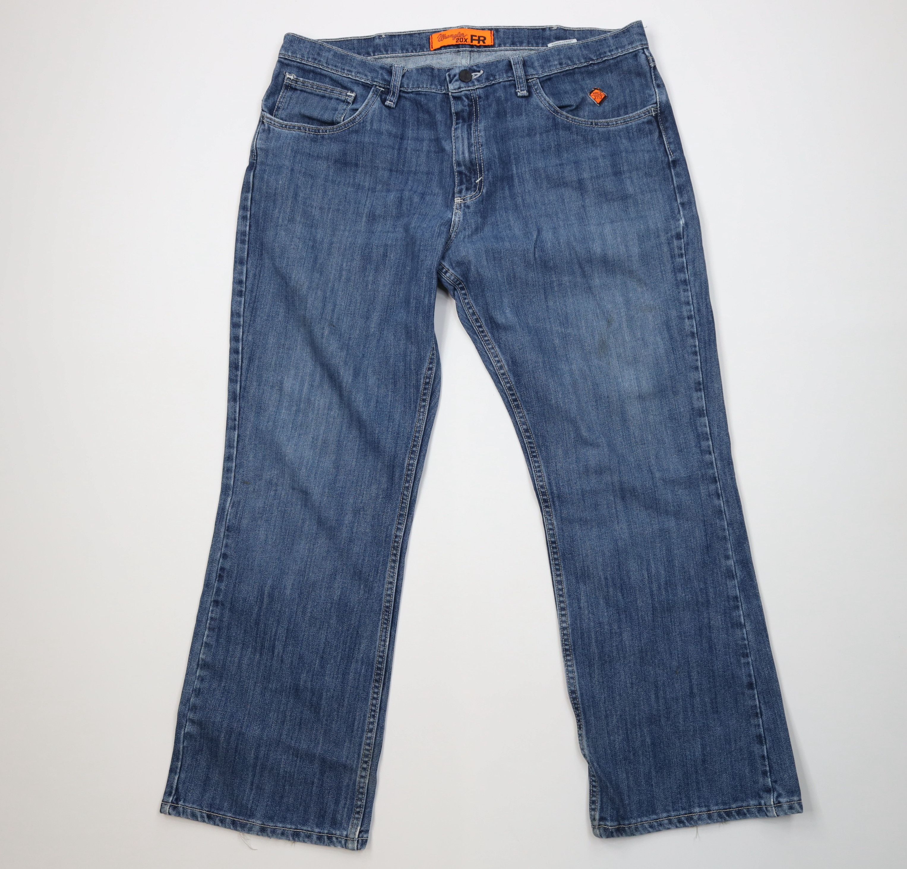Wrangler Wrangler FR 20X Fire Flame Resistant Wide Leg Denim Jeans Size US 38 / EU 54 - 1 Thumbnail
