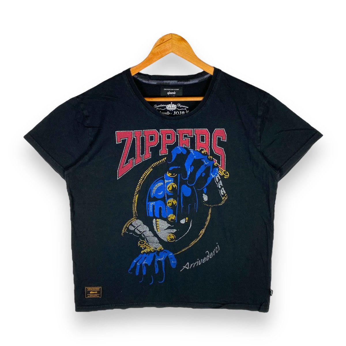 Anime × Japanese Brand GLAMB JOJO'S BIZARRE ADVENTURE TEE GRUNGE FOR LUXURY Size US L / EU 52-54 / 3 - 1 Thumbnail