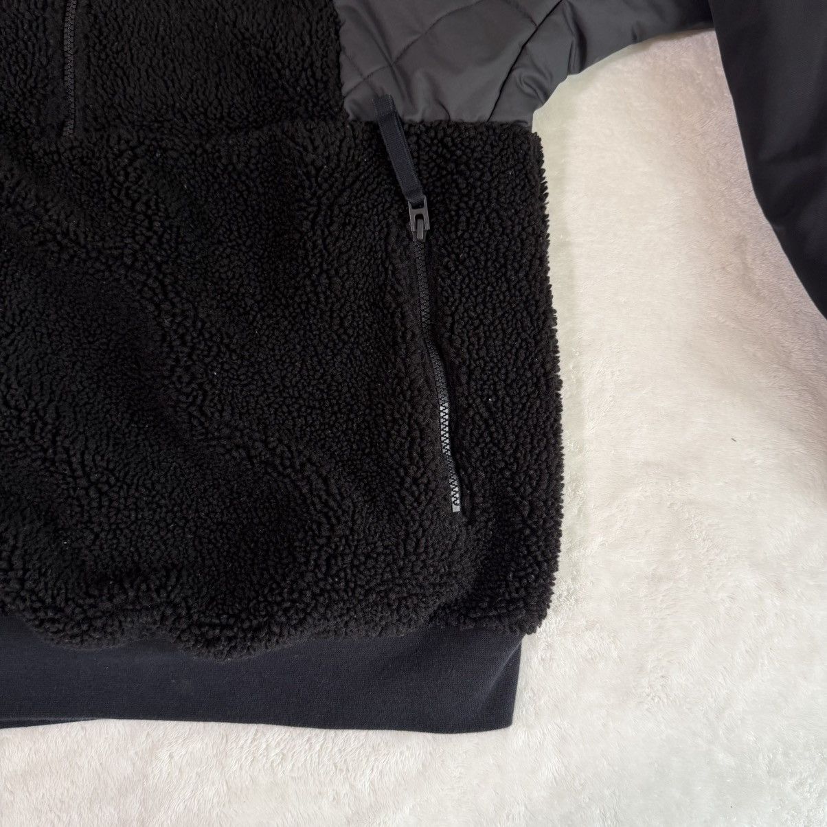 Nike Nike Air Sherpa Quilted Half-Zip Jacket Size US L / EU 52-54 / 3 - 3 Thumbnail