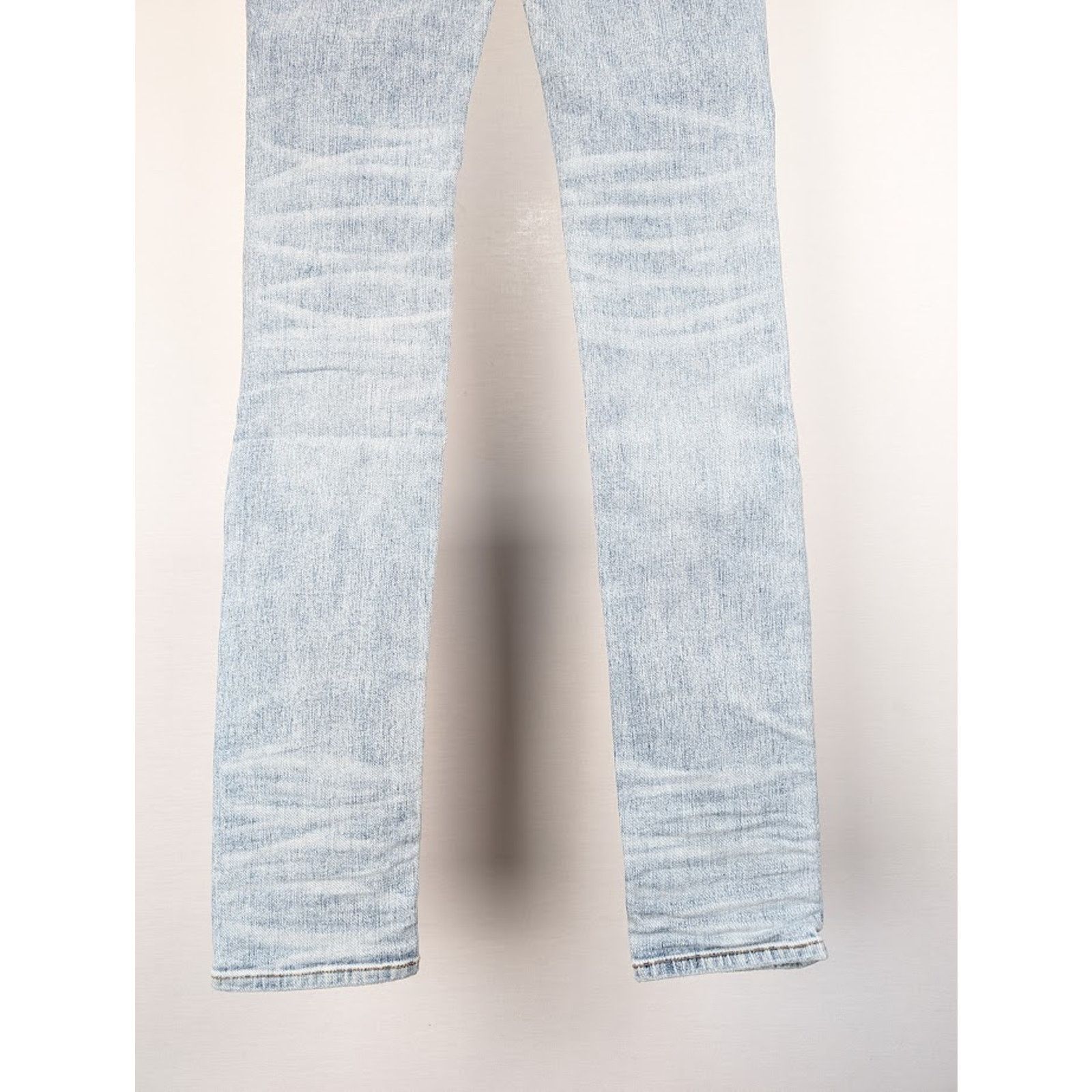 Amiri o1rshd1 Pajama Art Patch Jeans in Light Blue Size US 32 / EU 48 - 16 Thumbnail