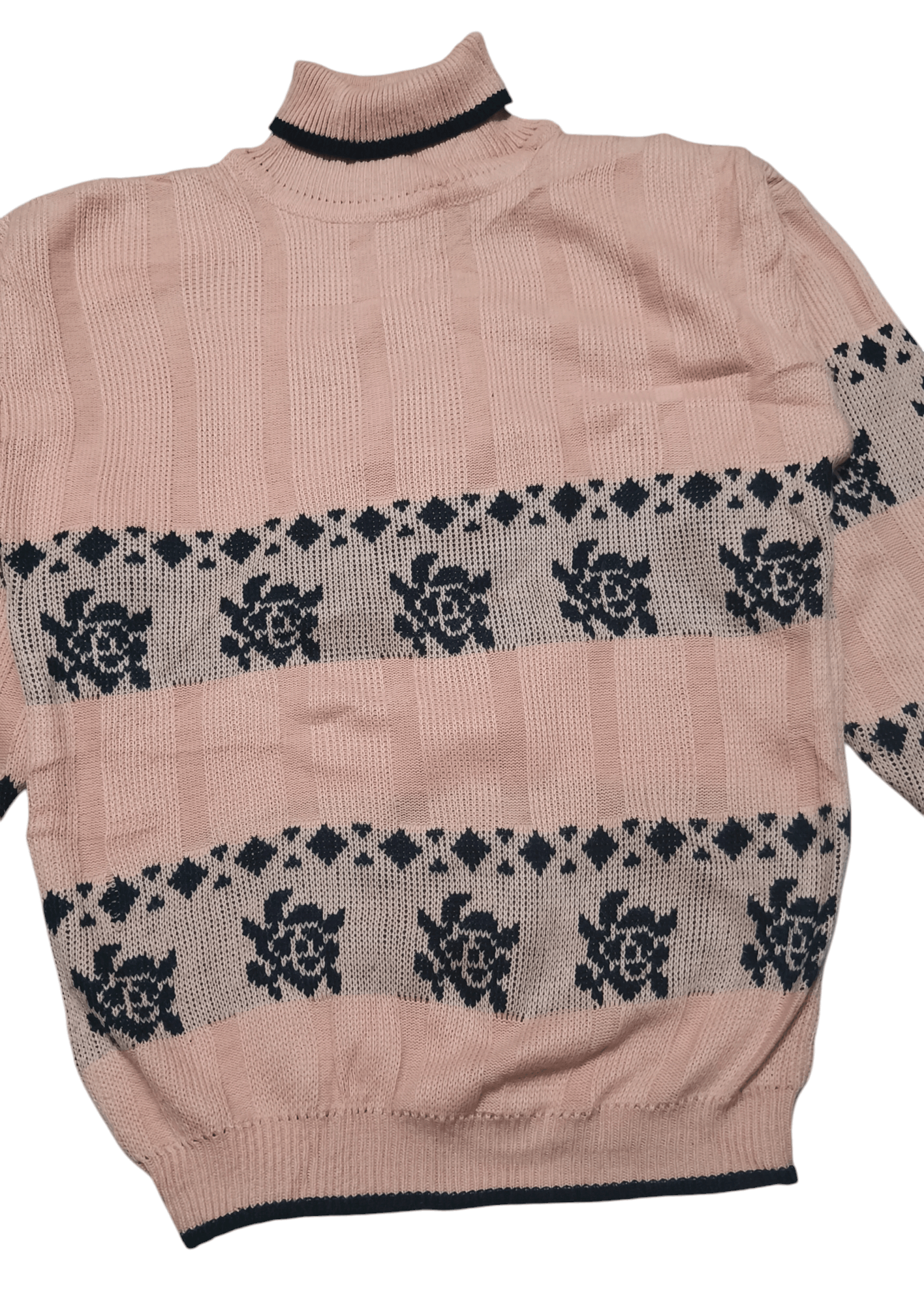 Other Vintage Y2K APOSTROPHE Women's Ethnic Knit Acrylic Sweater Size S / US 4 / IT 40 - 3 Thumbnail