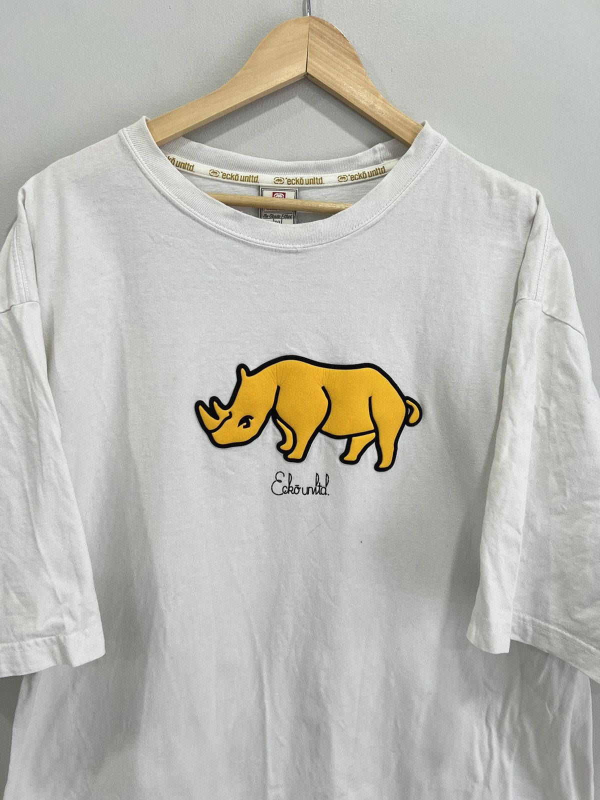 Ecko Unltd. Vintage Ecko Tee Shirt Y2K Rhino skate hoodie Size US XXL / EU 58 / 5 - 2 Thumbnail