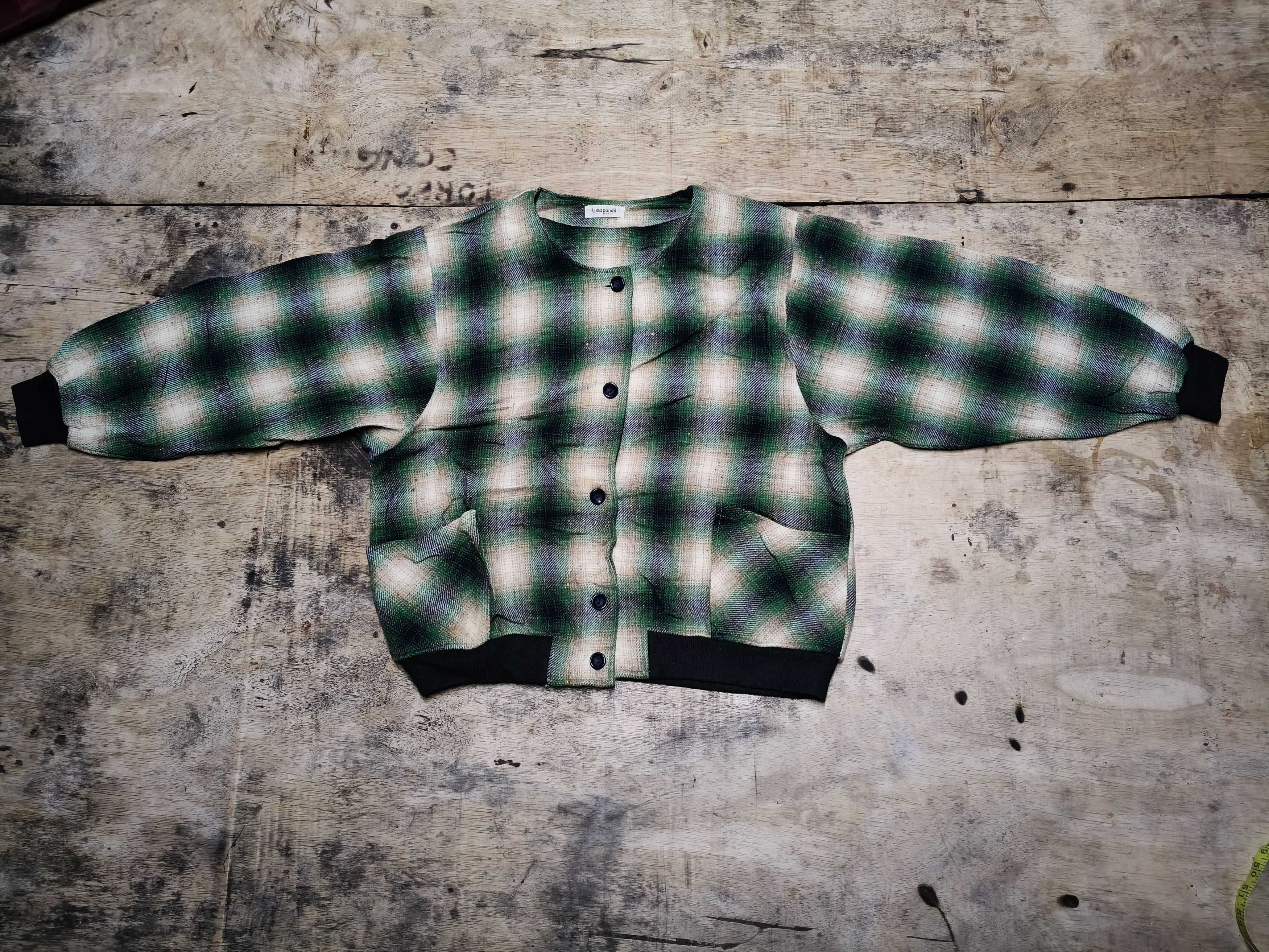 Japanese Brand Vintage Lunapanda Cardigan Button (wool) Size M / US 6-8 / IT 42-44 - 3 Thumbnail