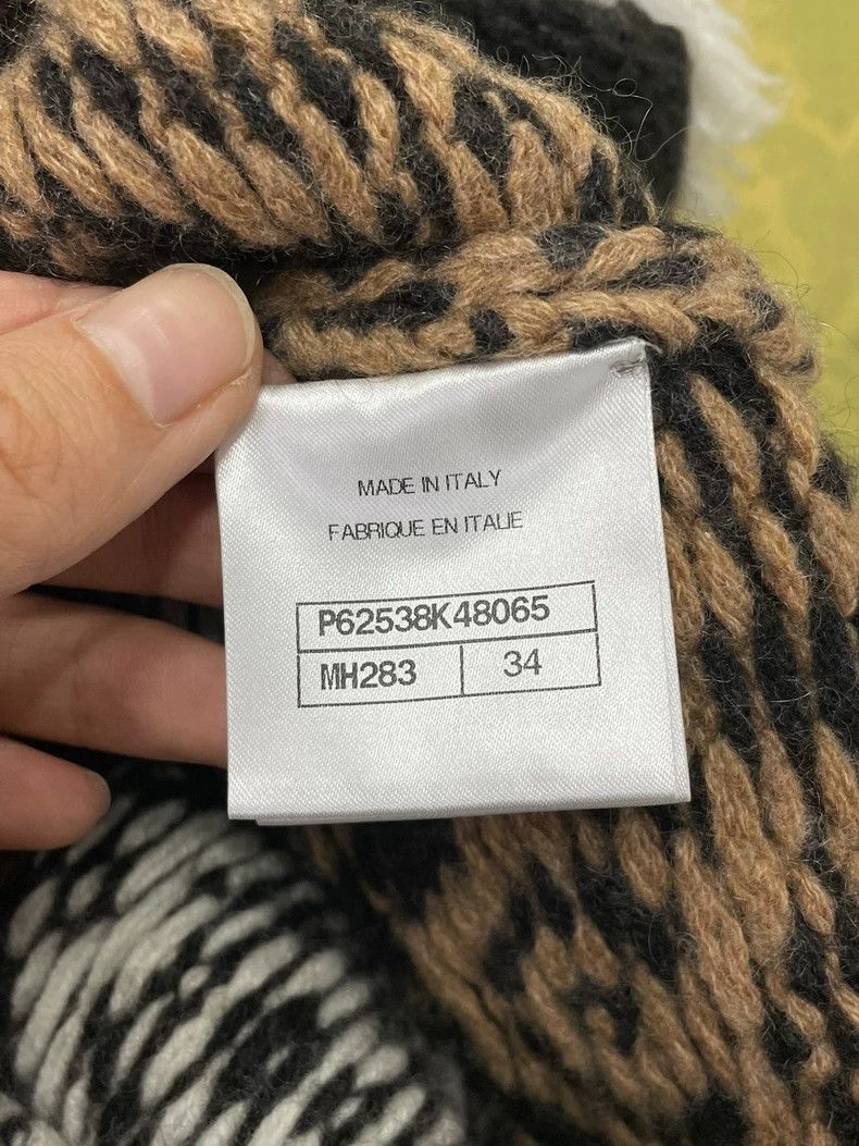 Chanel chanel Snow series colour-blocked knitted long-sleeved dre Size XXS / US 00 / IT 34 - 5 Thumbnail