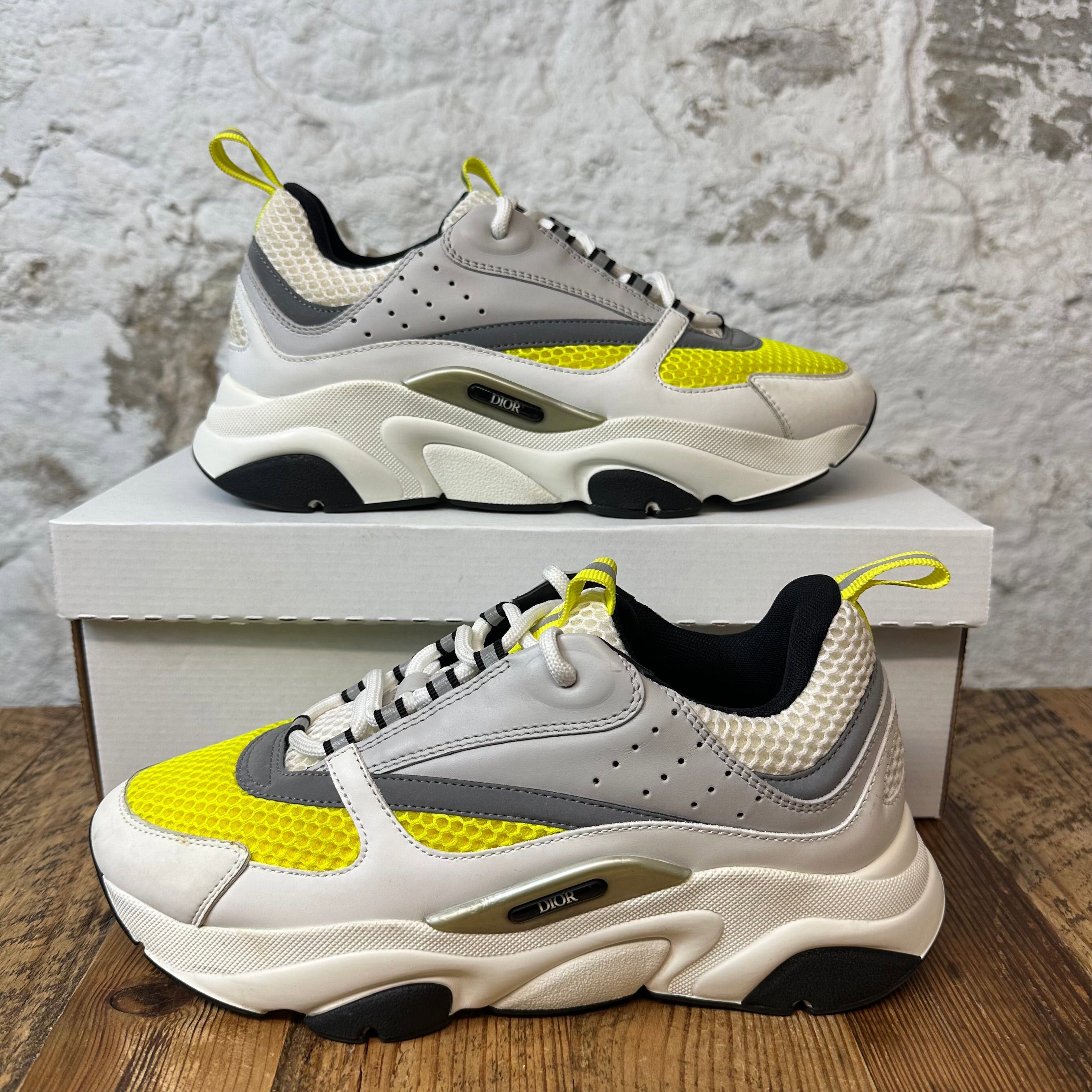 Dior Dior B22 Yellow Gray White Sneaker Sz 7 (40) Size US 7 / EU 40 - 1 Thumbnail