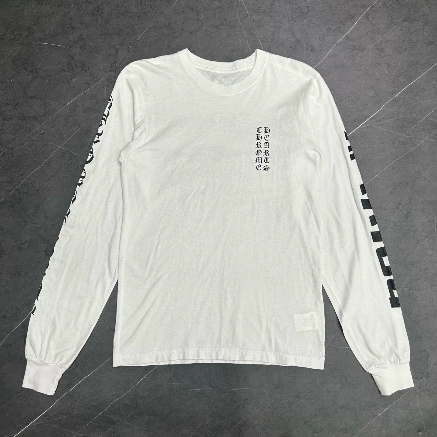 Chrome Hearts Chrome Hearts White T-Shirt S Men Size US S / EU 44-46 / 1 - 1 Thumbnail
