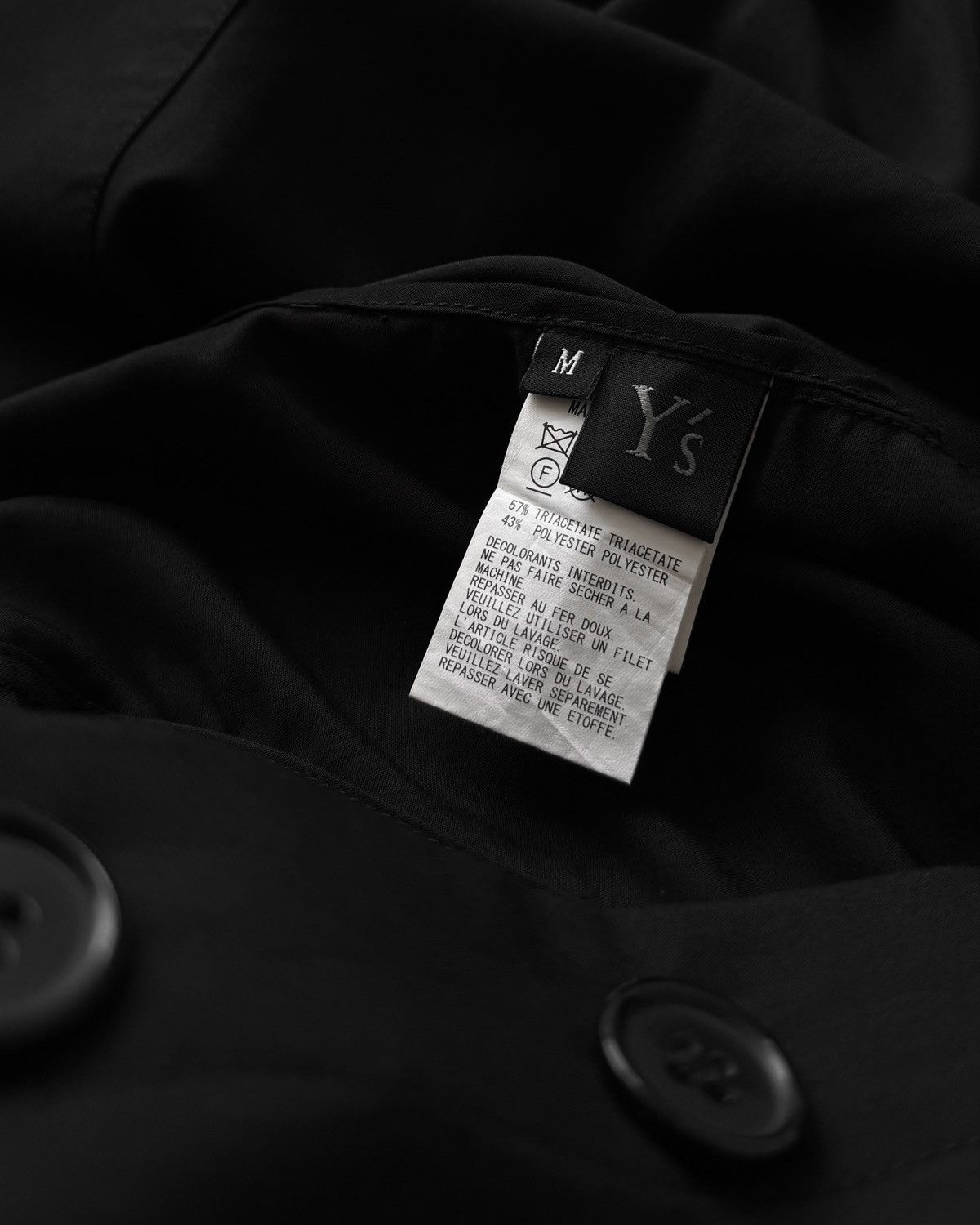 Y's Y’s Yohji Yamamoto Asymmetric Button Vest shirt Size M / US 6-8 / IT 42-44 - 5 Thumbnail