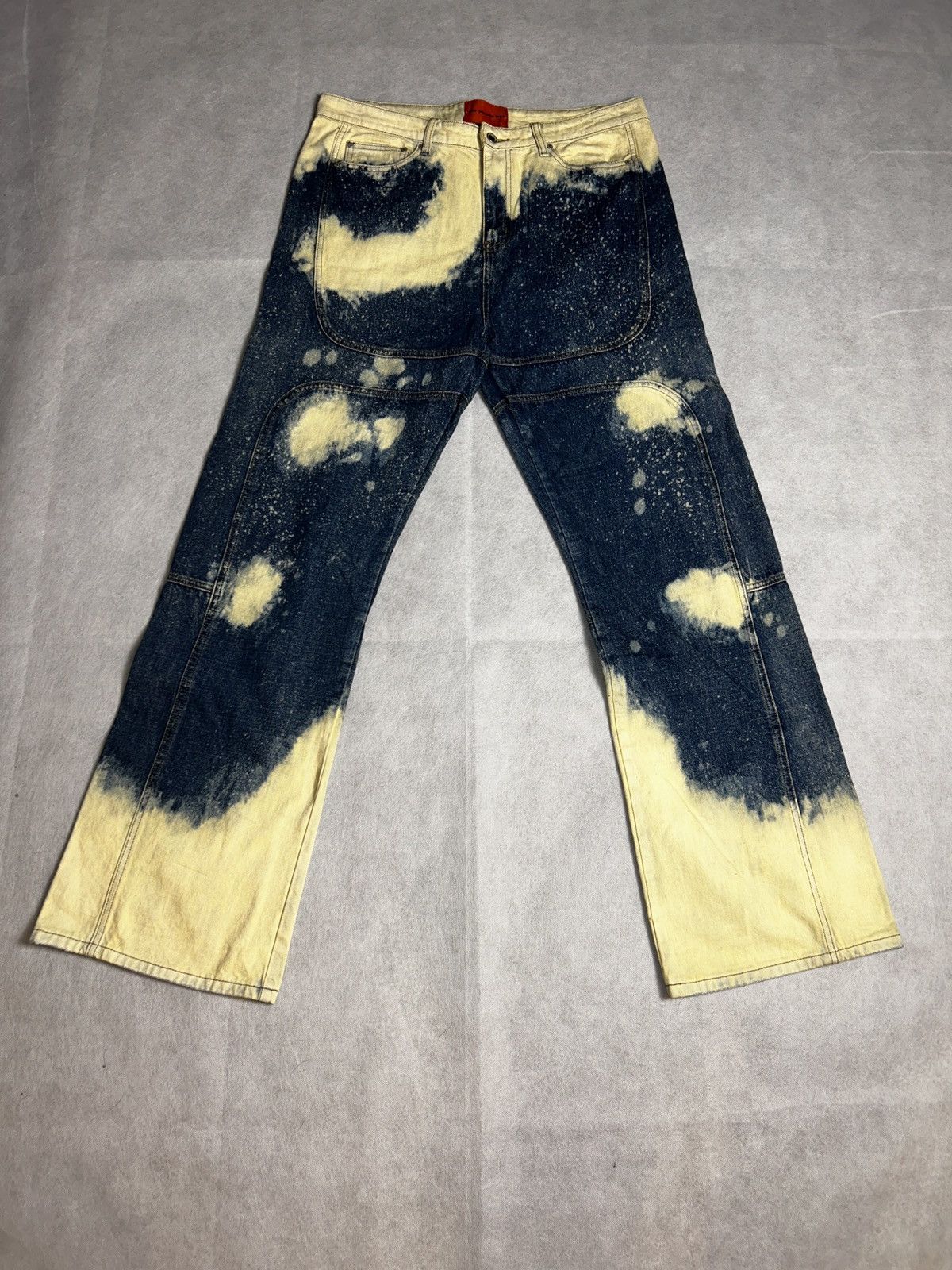 Who Decides War Bleached Who Decides War x MrdrBrvdo Jeans Size US 36 / EU 52 - 1 Thumbnail