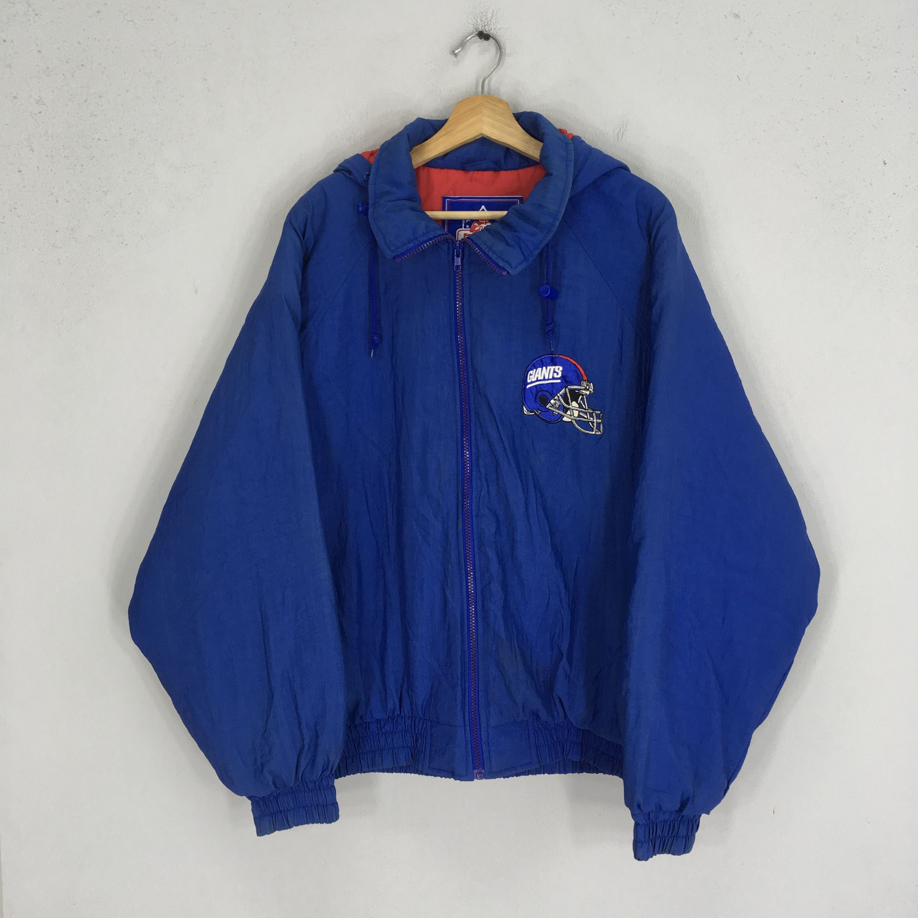 NFL Vintage 90's New York Giants NFL Football Bomber Jacket Size US L / EU 52-54 / 3 - 2 Thumbnail