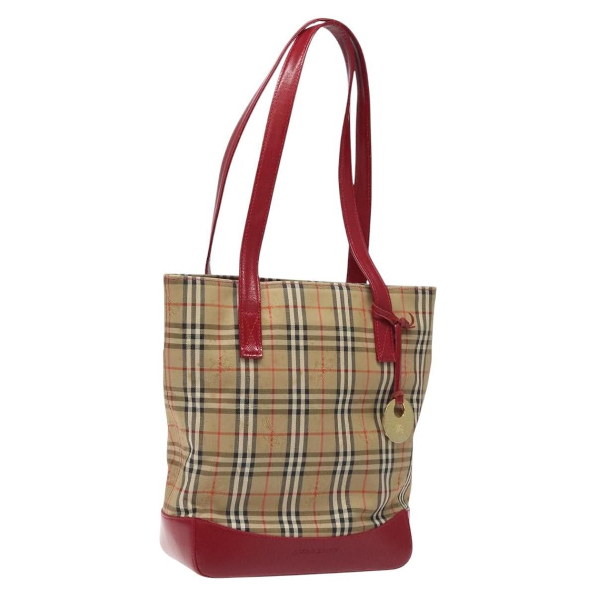 Burberry Burberry Nova Check Tote canvas check pattern Size ONE SIZE - 1 Thumbnail