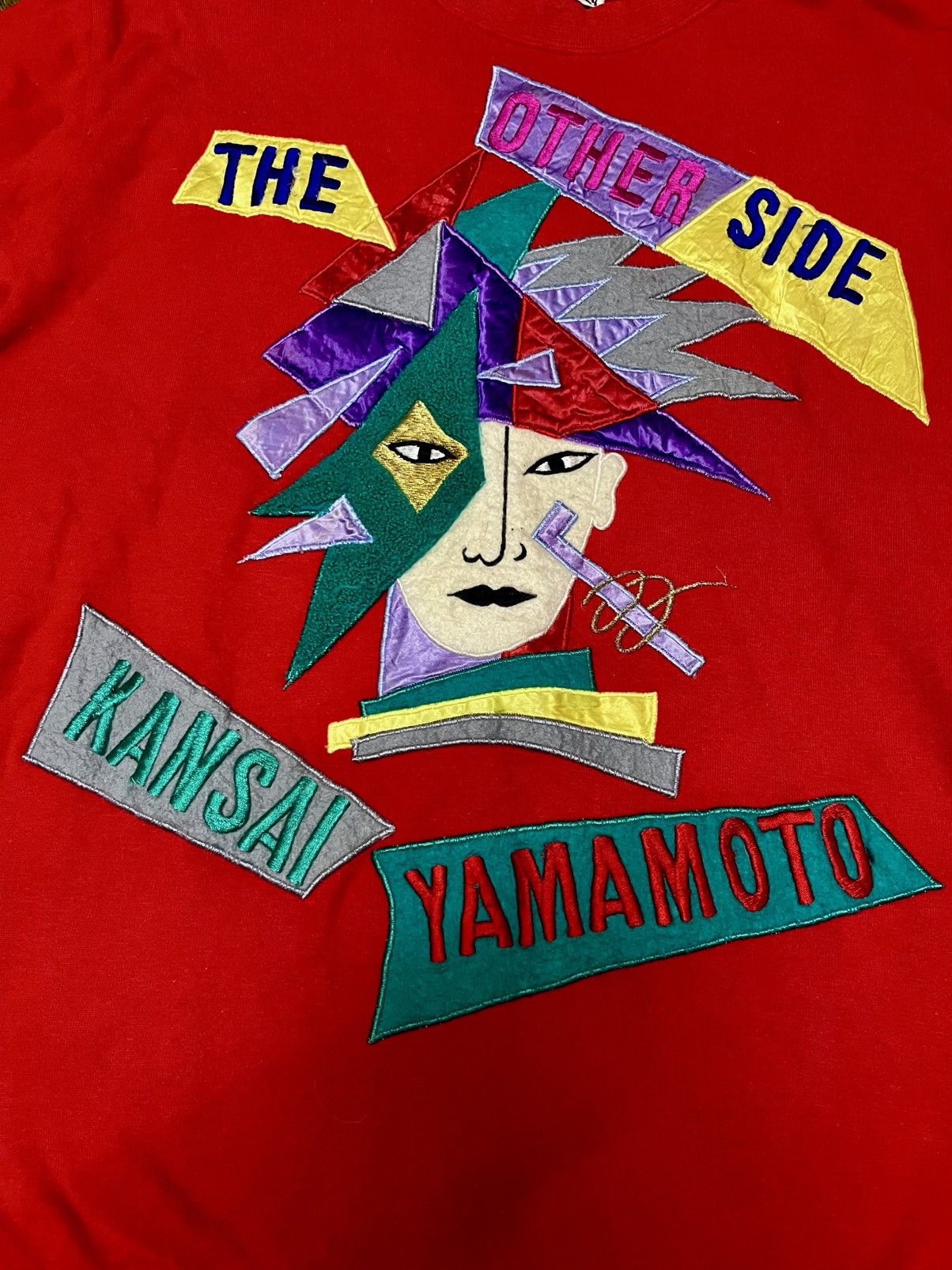 Kansai Yamamoto Vintage Kansai Yamamoto The Other Side series Sweatshirt Size US M / EU 48-50 / 2 - 4 Thumbnail