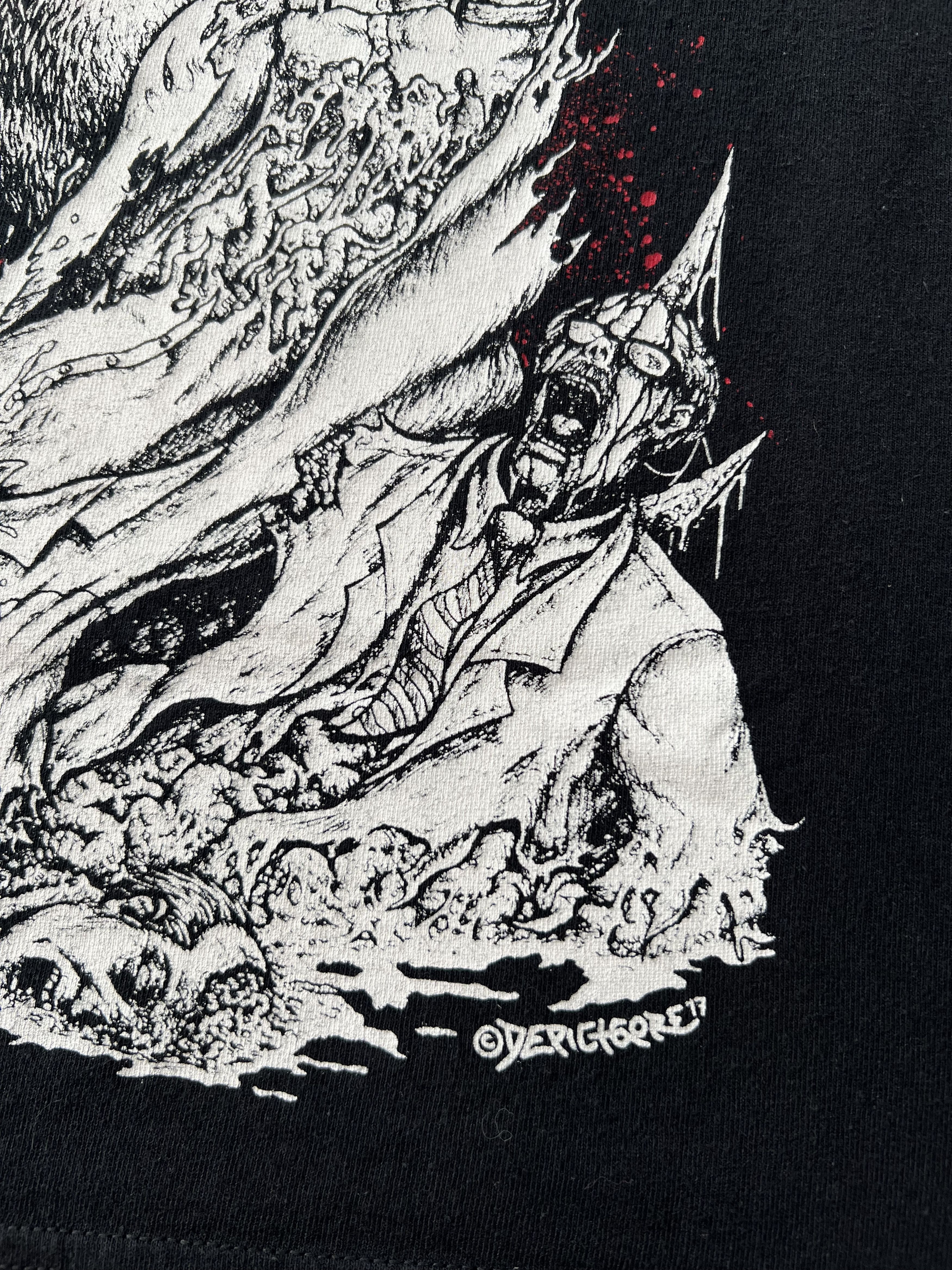 Band Tees Vintage 2000s Cumbeast Brutal Death Metal Band T-shirt Size US M / EU 48-50 / 2 - 7 Thumbnail