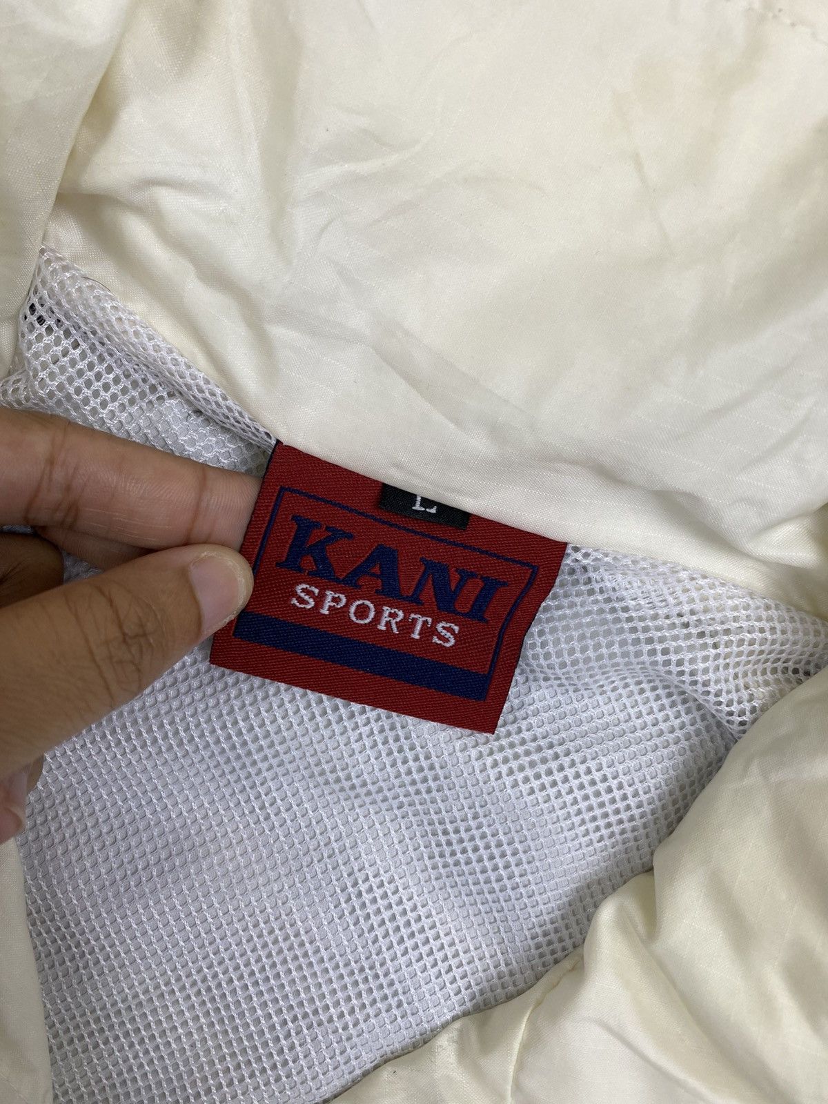 Karl Kani 🔥Vintage Karl Kani Sport Embroidereey Logo Zipper Jacket Size US XL / EU 56 / 4 - 12 Thumbnail
