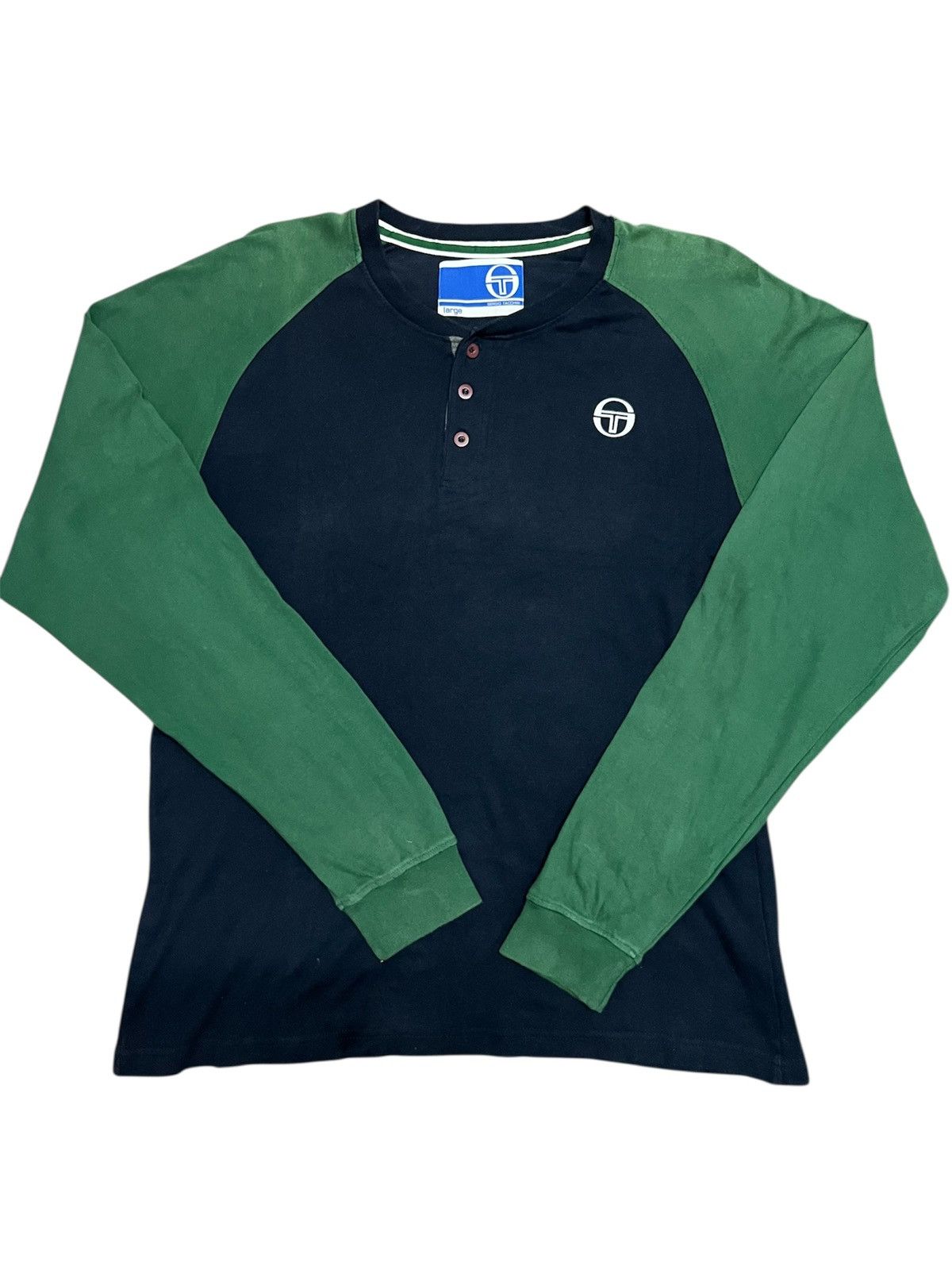 Sergio Tacchini 💥Sergio Tacchini Backnumber 76 Tee Size US L / EU 52-54 / 3 - 2 Thumbnail
