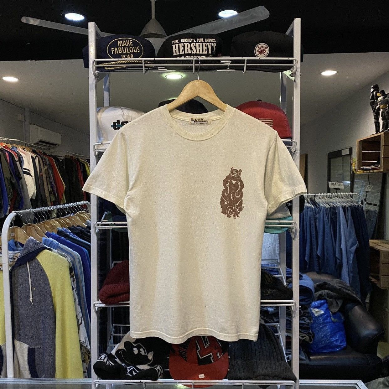 Hysteric Glamour × Vintage VINTAGE‼️Hysteric Glamour Bear Tee Size US S / EU 44-46 / 1 - 1 Thumbnail