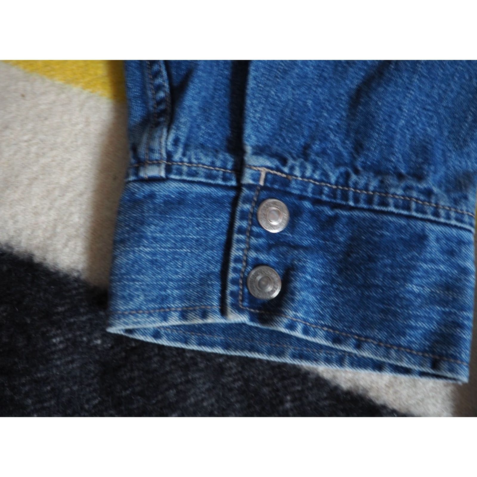 Levi's VINTAGE Levi's Denim Full Zip Chore Barn Coat Jacket Mens XL Blue 90s EUC Size US XL / EU 56 / 4 - 7 Thumbnail