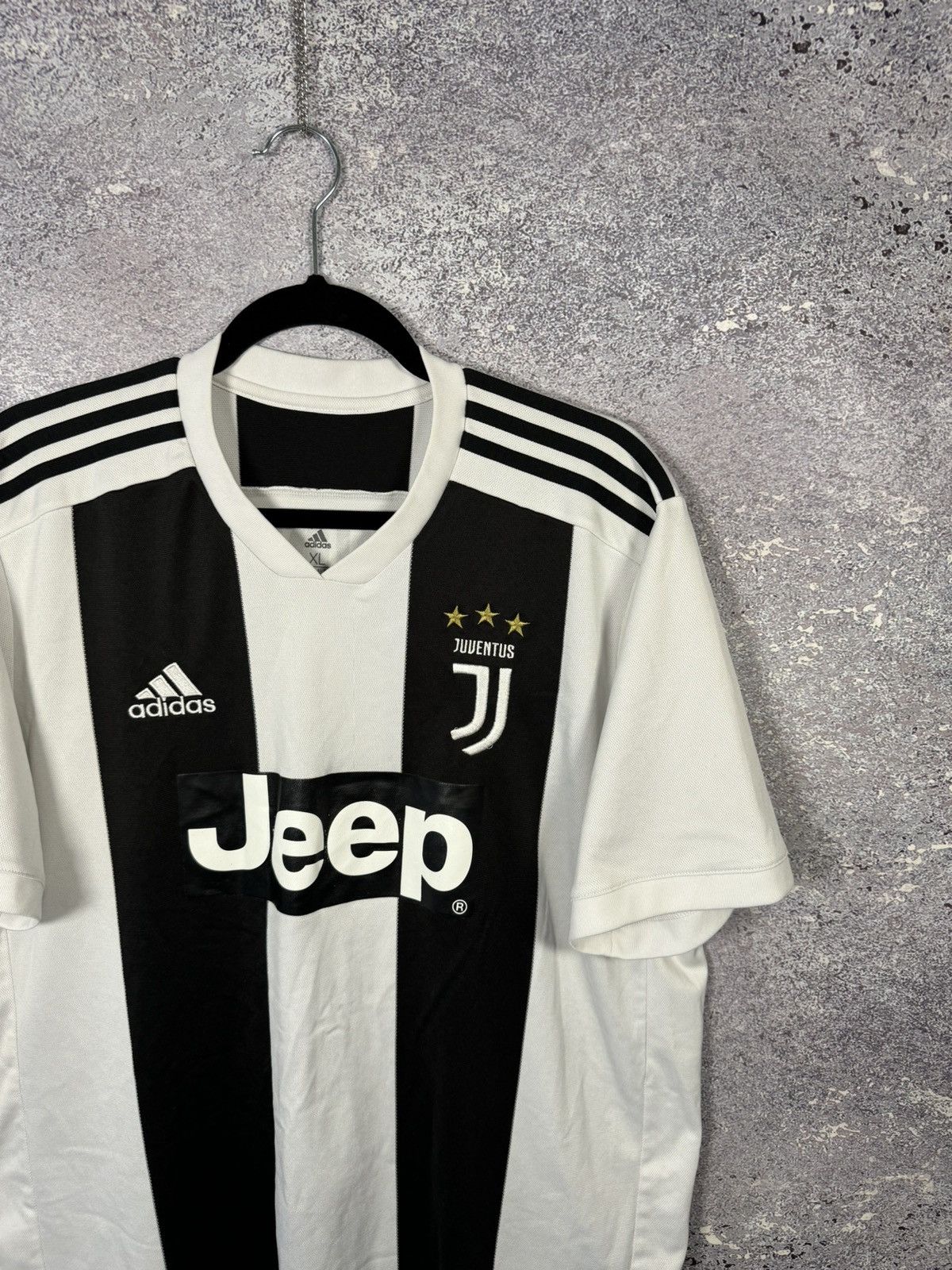 Adidas × Vintage RONALDO Juventus 2018/19 Adidas Soccer Jersey Blokcore Size US XL / EU 56 / 4 - 3 Thumbnail