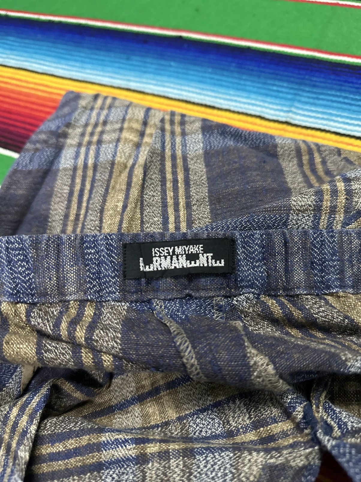 Pleats Please Issey Miyake 💥Issey Miyake💥Vintage 1985 Issey Miyake Permanente 💥 Size US 28 / EU 44 - 6 Thumbnail