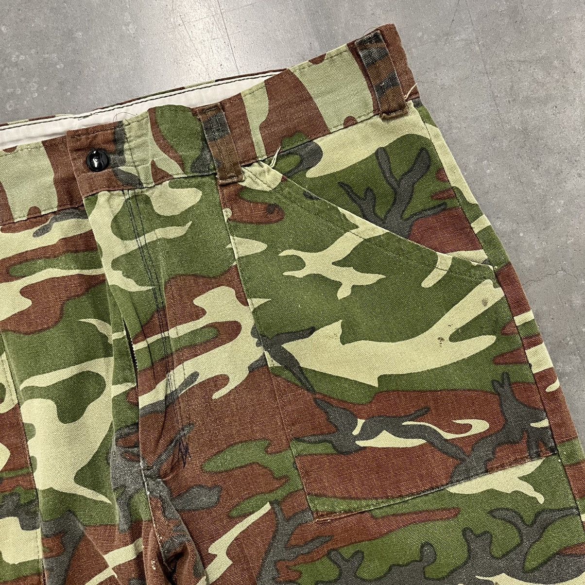 Vintage Vintage Camo Distressed Baggy Skate Work Wear Pants Size US 34 / EU 50 - 4 Thumbnail