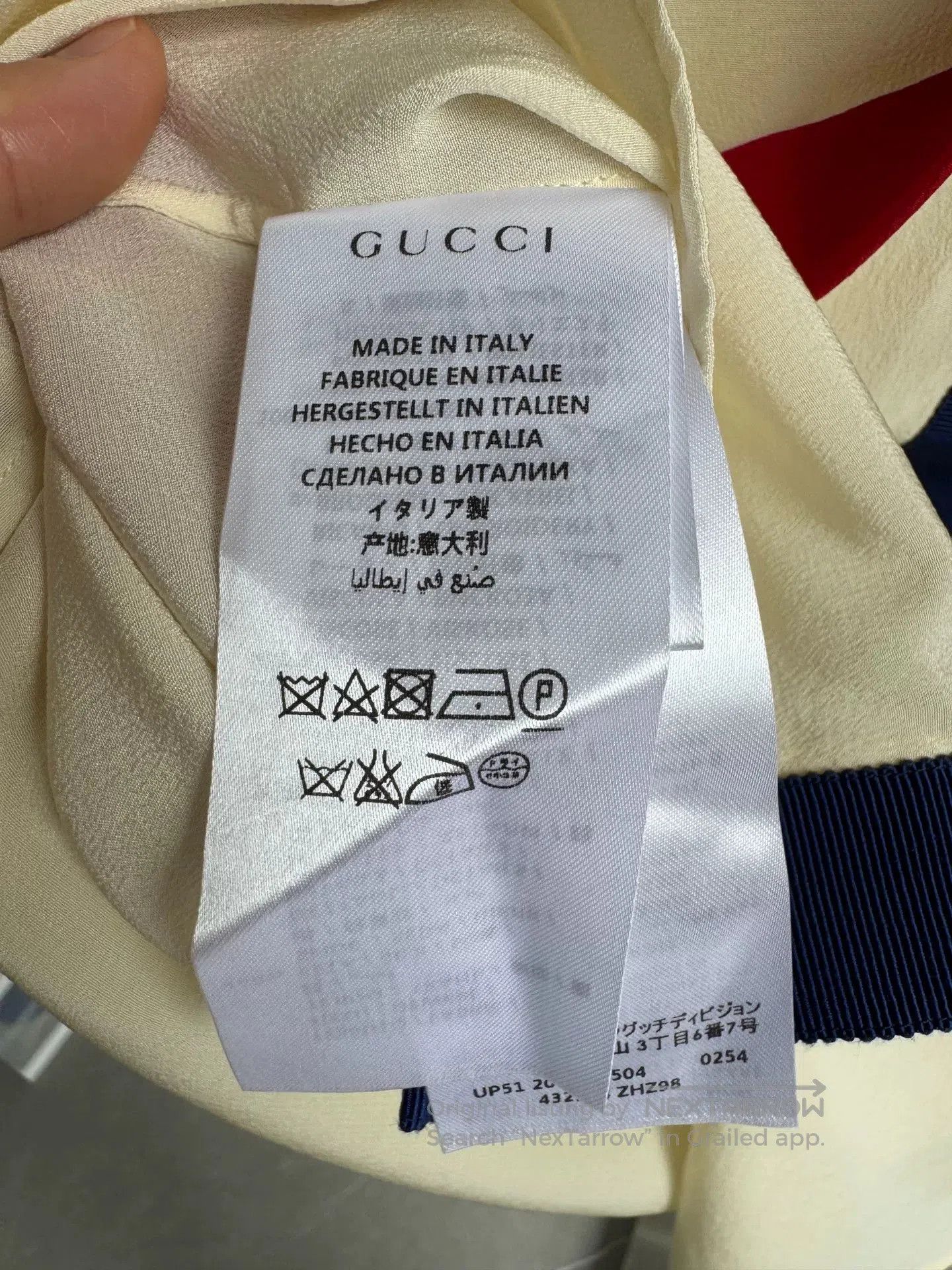 Gucci Gucci Silk Shirt with Bee Embroidery. Size XS / US 0-2 / IT 36-38 - 8 Thumbnail