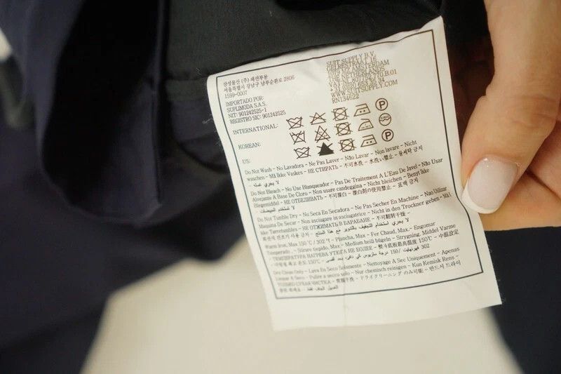Suitsupply Men Suitsupply Trousers Navy Blue Brescia Wool US36S JNJ116 Size 36S - 8 Thumbnail