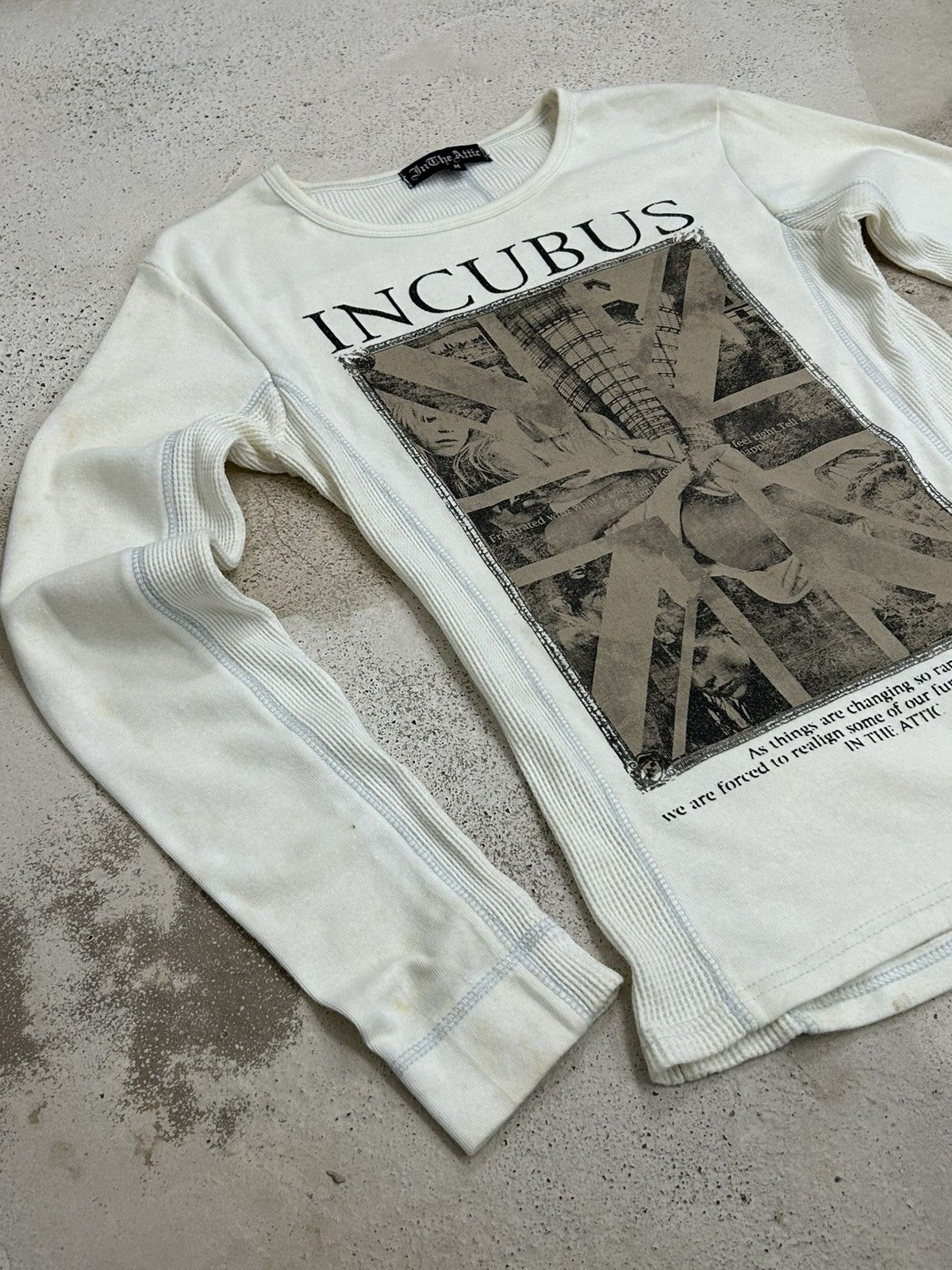 Designer × Japanese Brand Vintage Incubus Long Sleeve – Rock Grunge Aesthetic Size US S / EU 44-46 / 1 - 5 Thumbnail