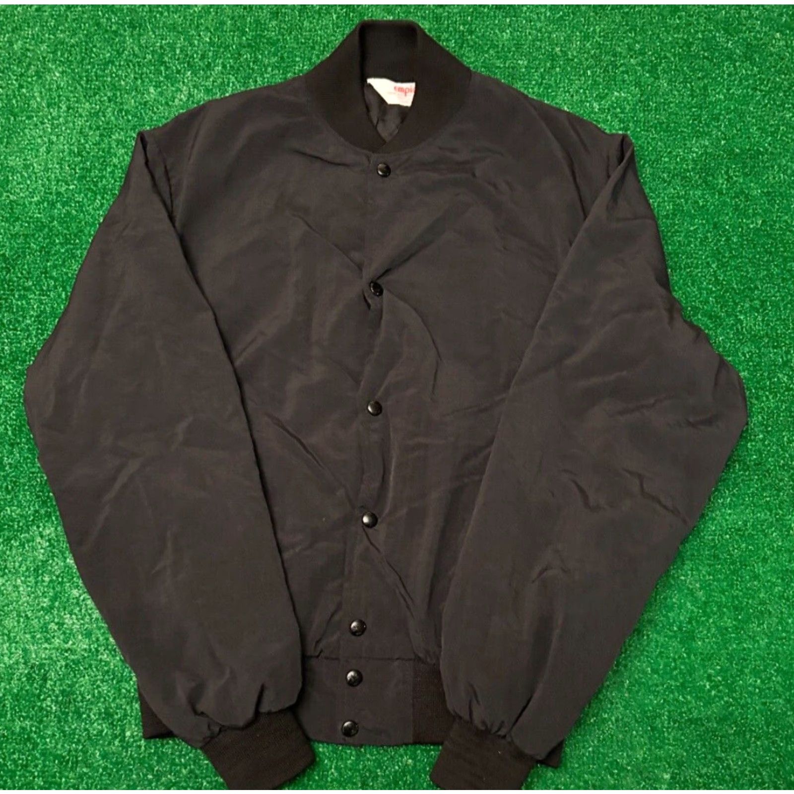 Vintage VINTAGE MTV Music TV Promo VTG Bomber Jacket Mens Large Hip Hop Black Jacket Size US L / EU 52-54 / 3 - 2 Thumbnail