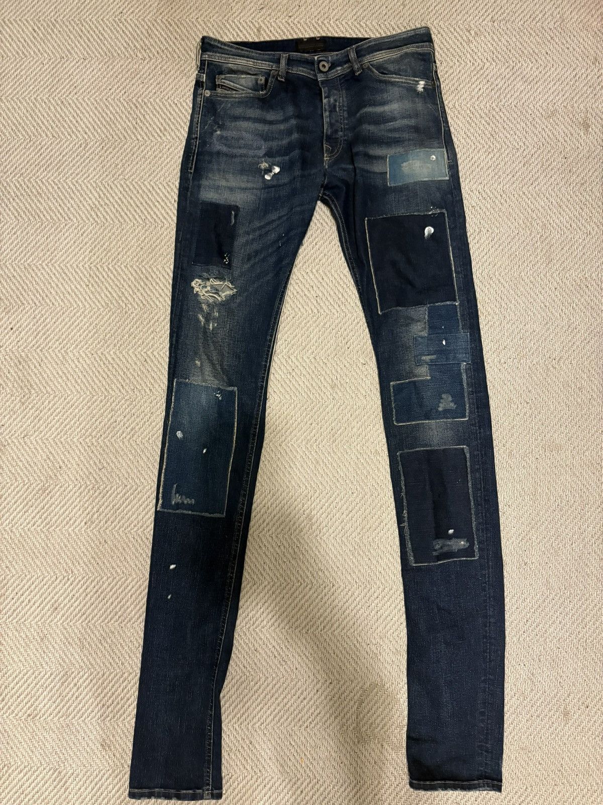 Diesel Black Gold Extra Long Skinny Jeans Type 2614 | Grailed