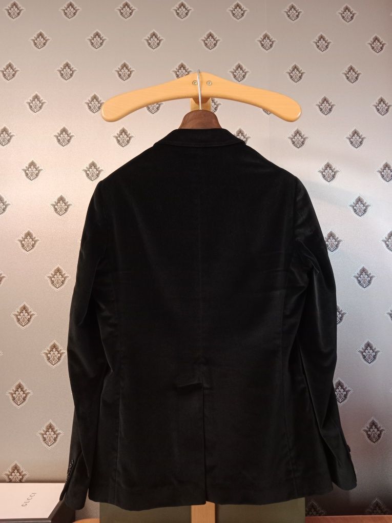 Dolce & Gabbana Dolce Gabbana Velour Blazer Jacket Size US M / EU 48-50 / 2 - 4 Thumbnail